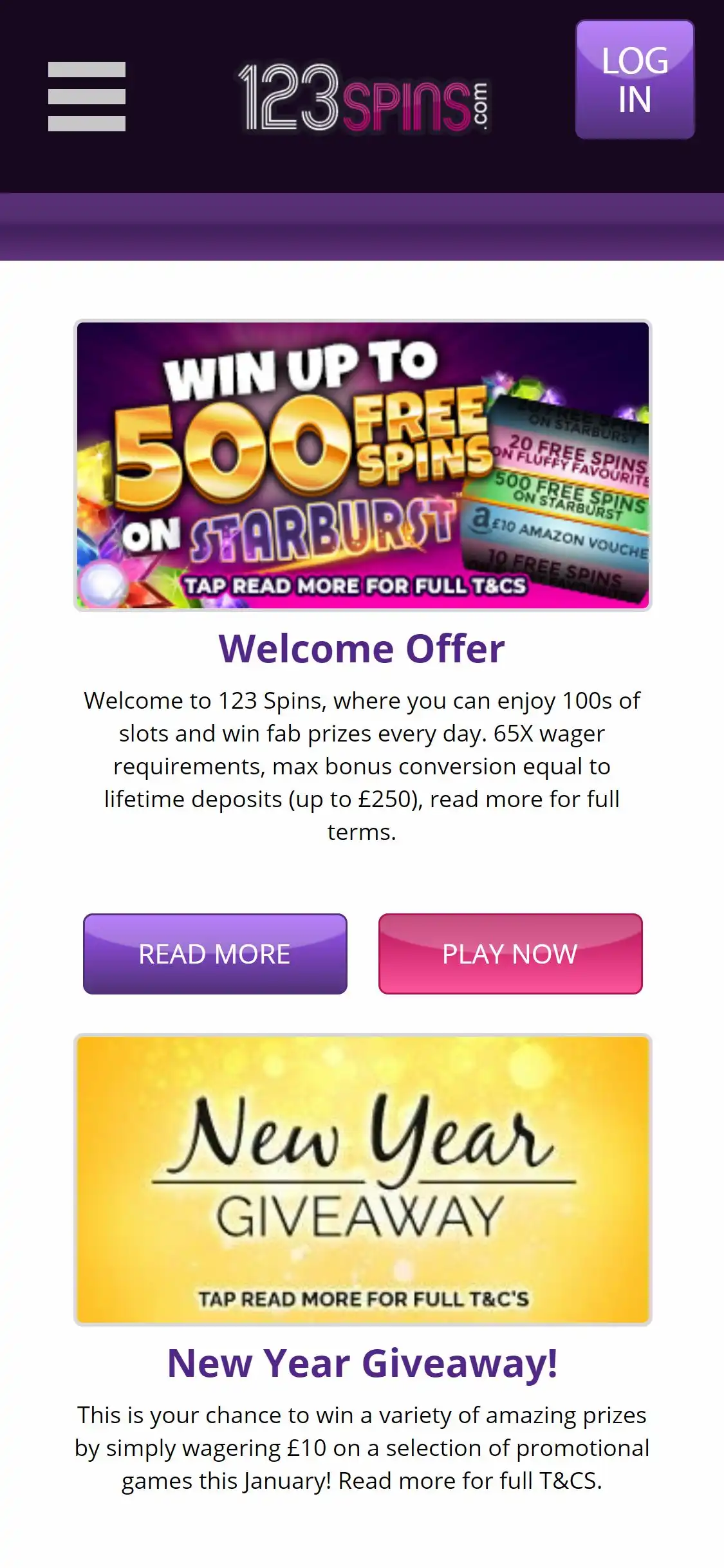 123 Spins Casino Mobile No Deposit Bonus Review