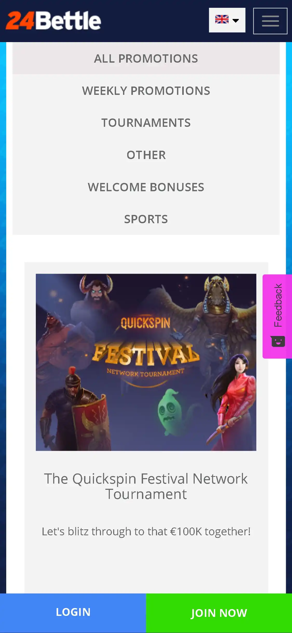 24 Bettle Casino Mobile No Deposit Bonus Review