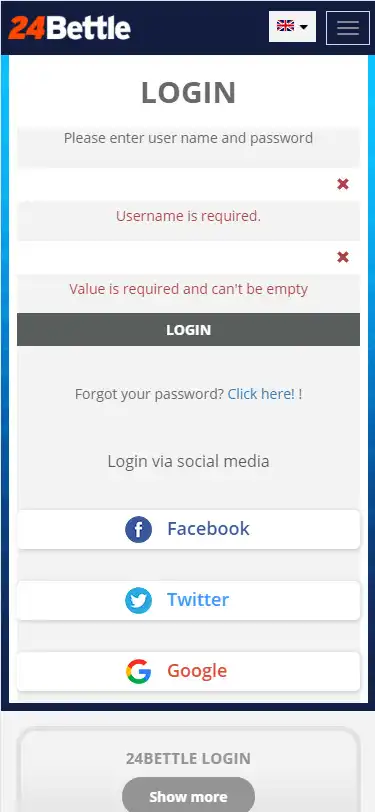 24 Bettle Casino Mobile Login Review