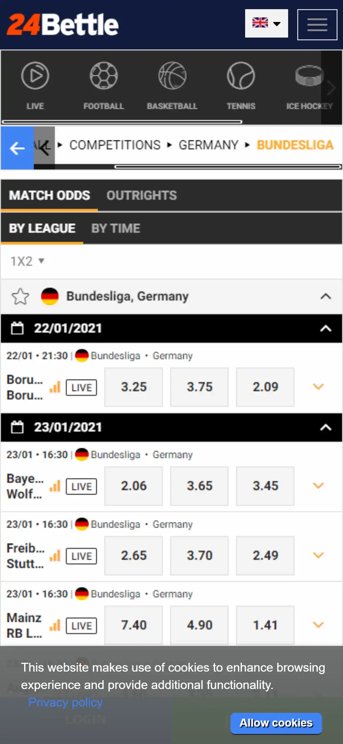 24 Bettle Casino Mobile Betting Review