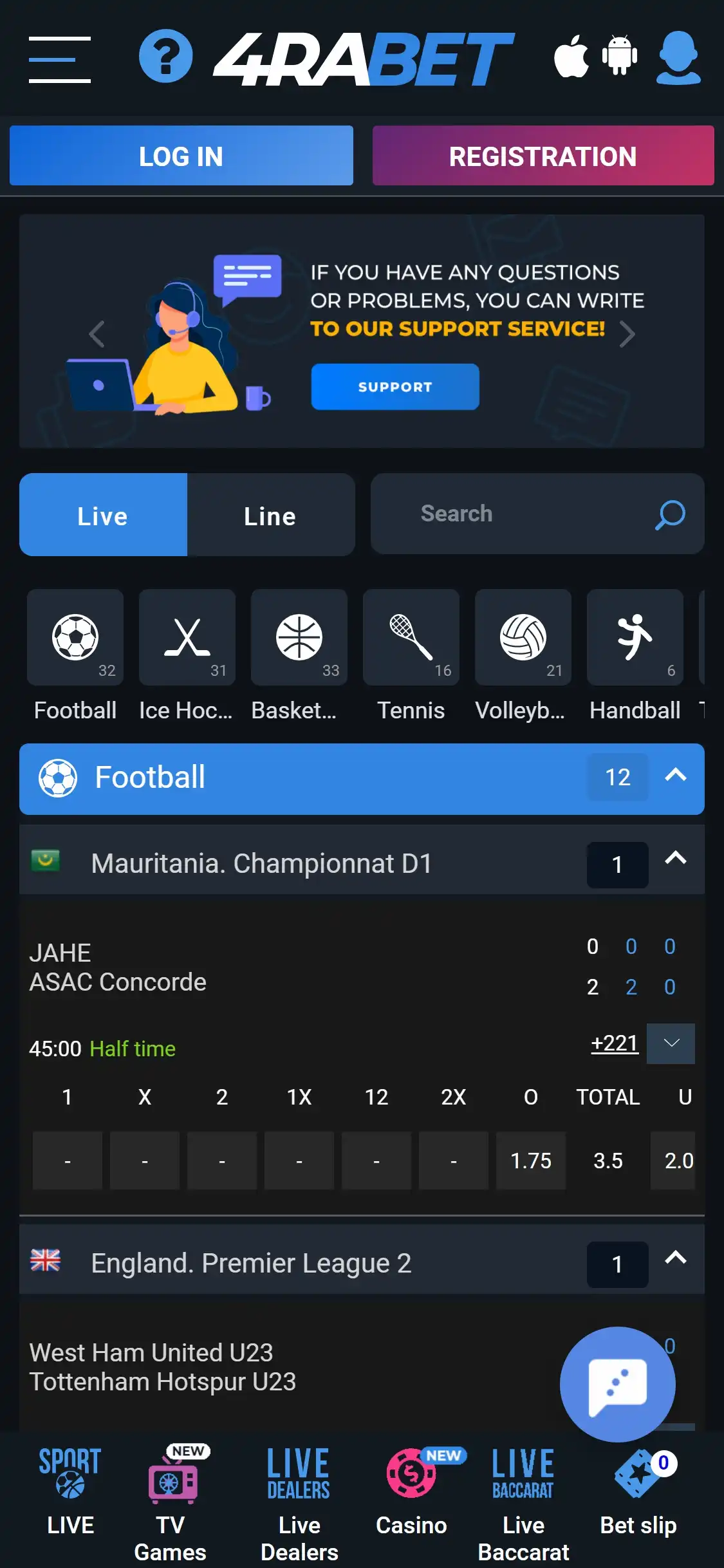 4 Ra Bet Casino Mobile Review