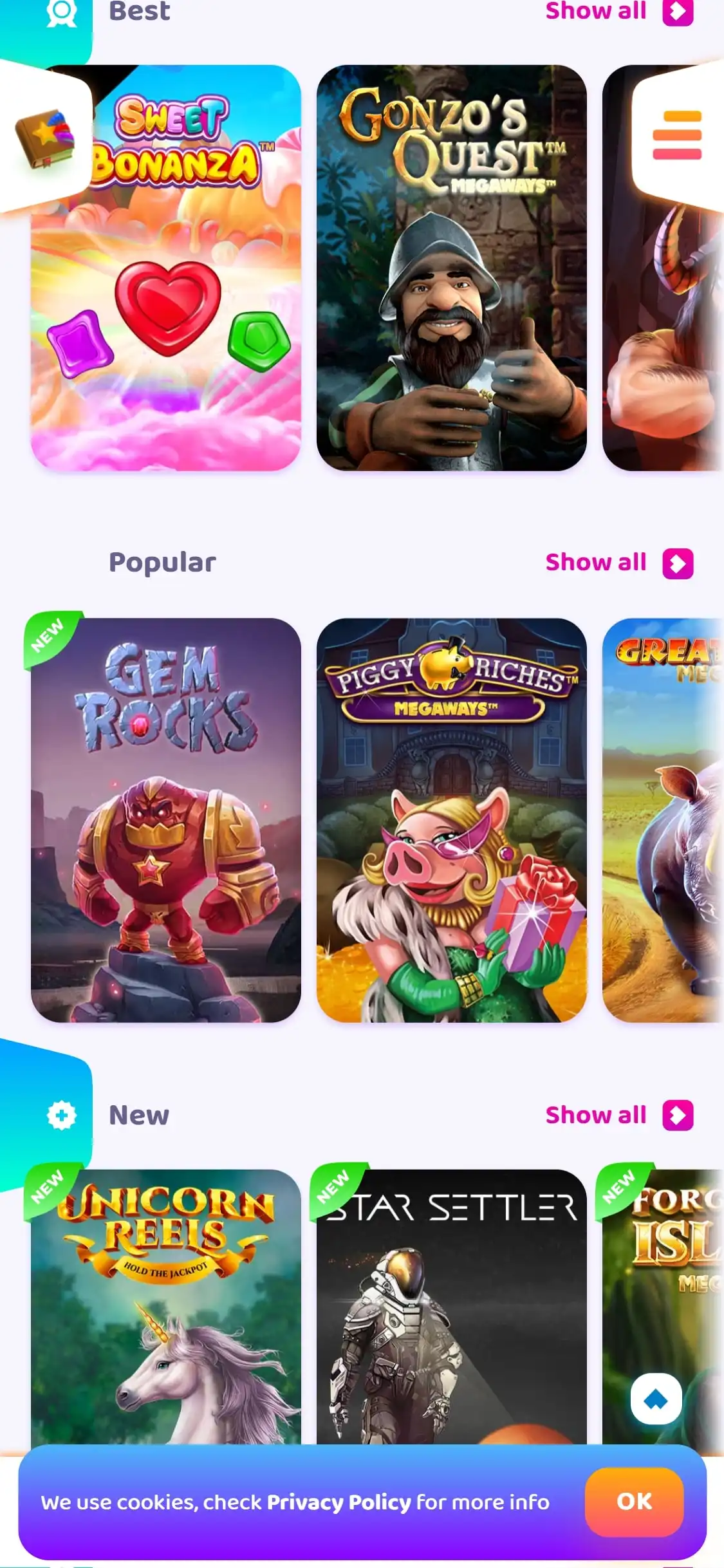7 Signs Casino Mobile Games Review