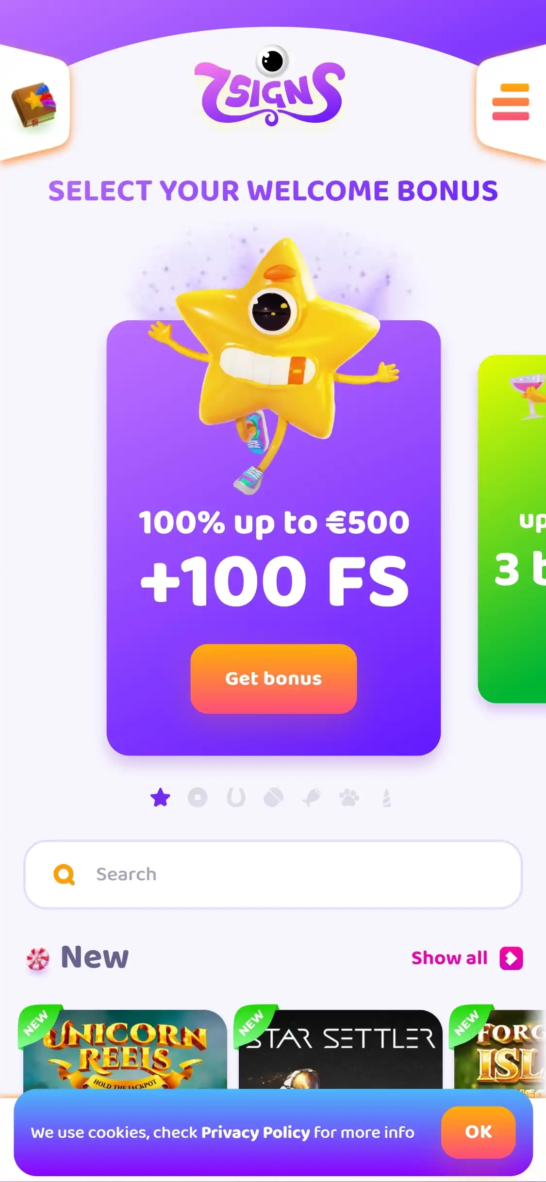 7 Signs Casino Mobile Review