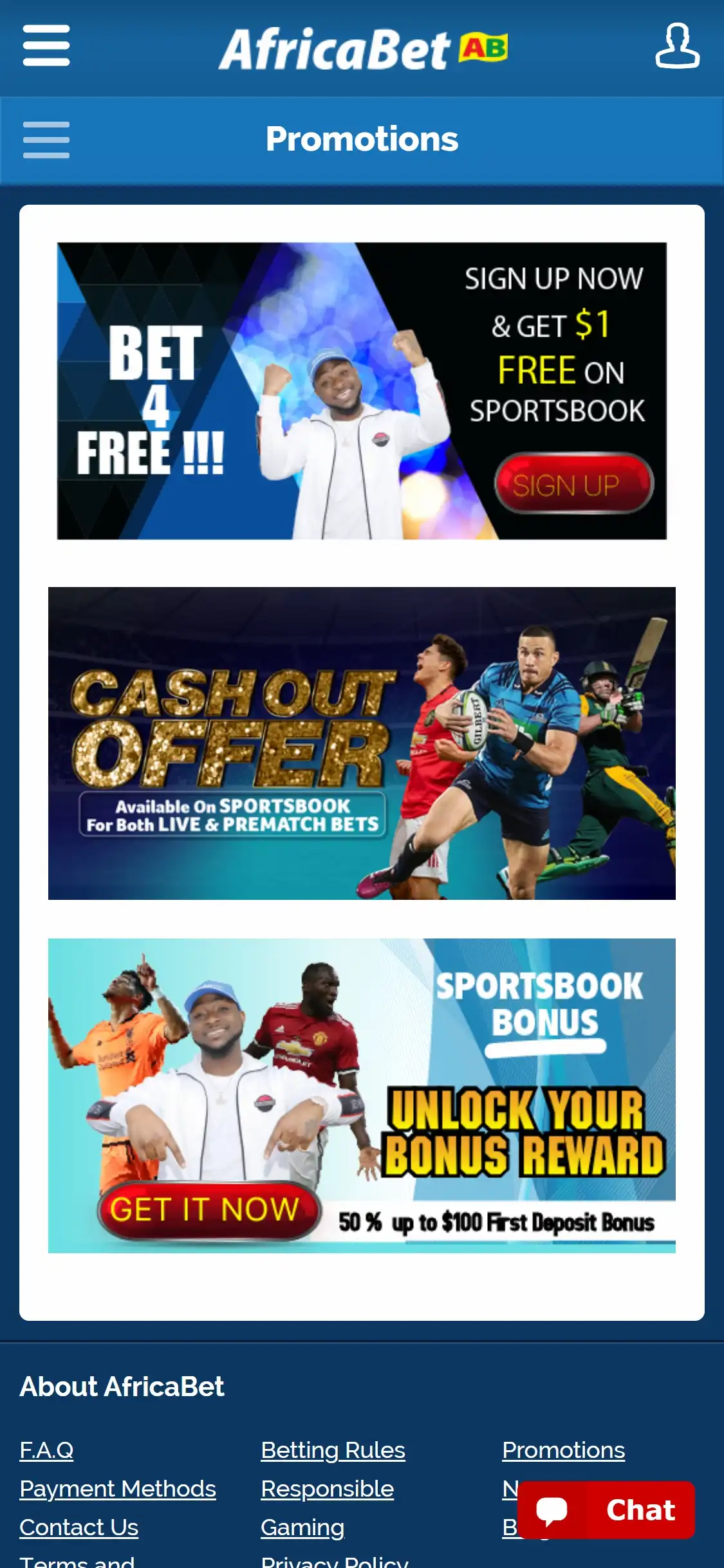 AfricaBet Casino Mobile No Deposit Bonus Review