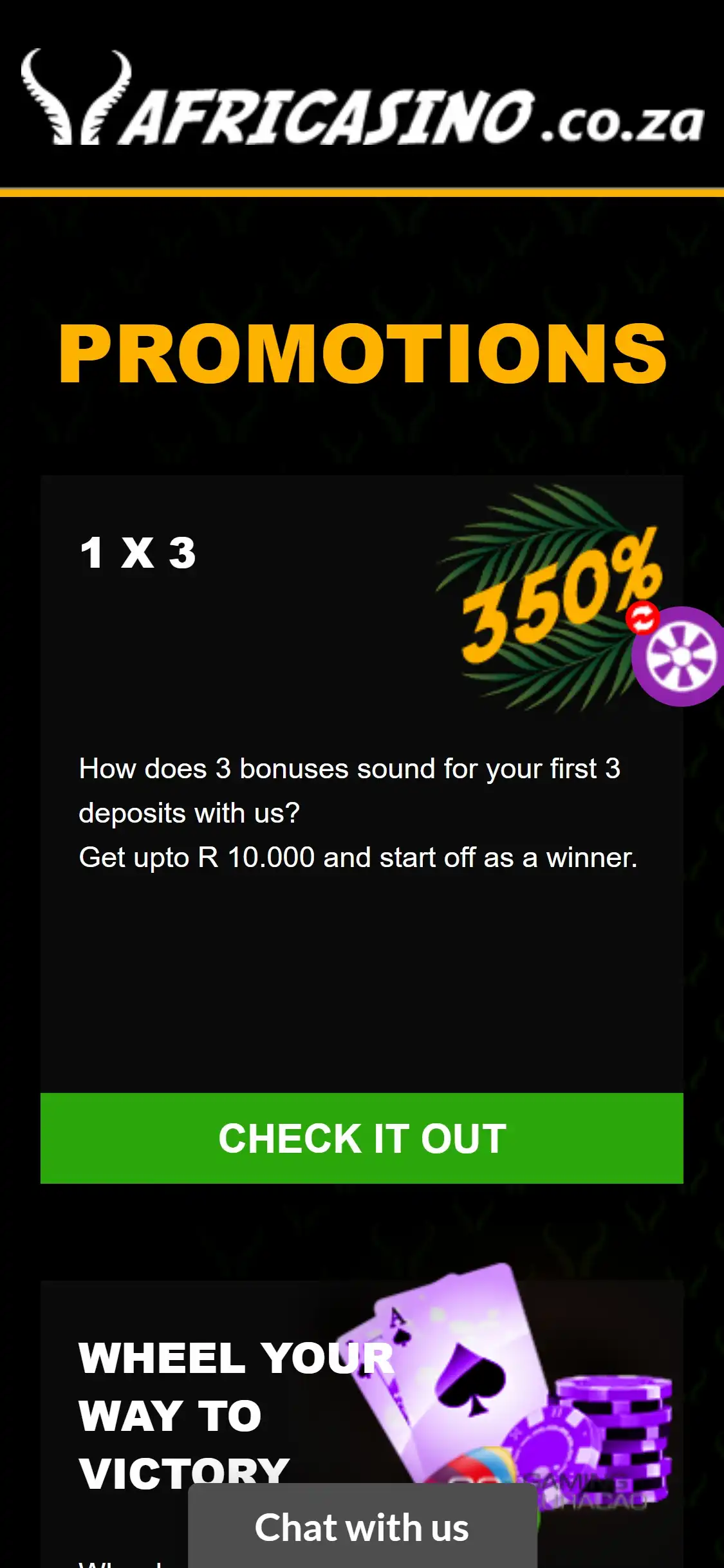 Africasino Mobile No Deposit Bonus Review