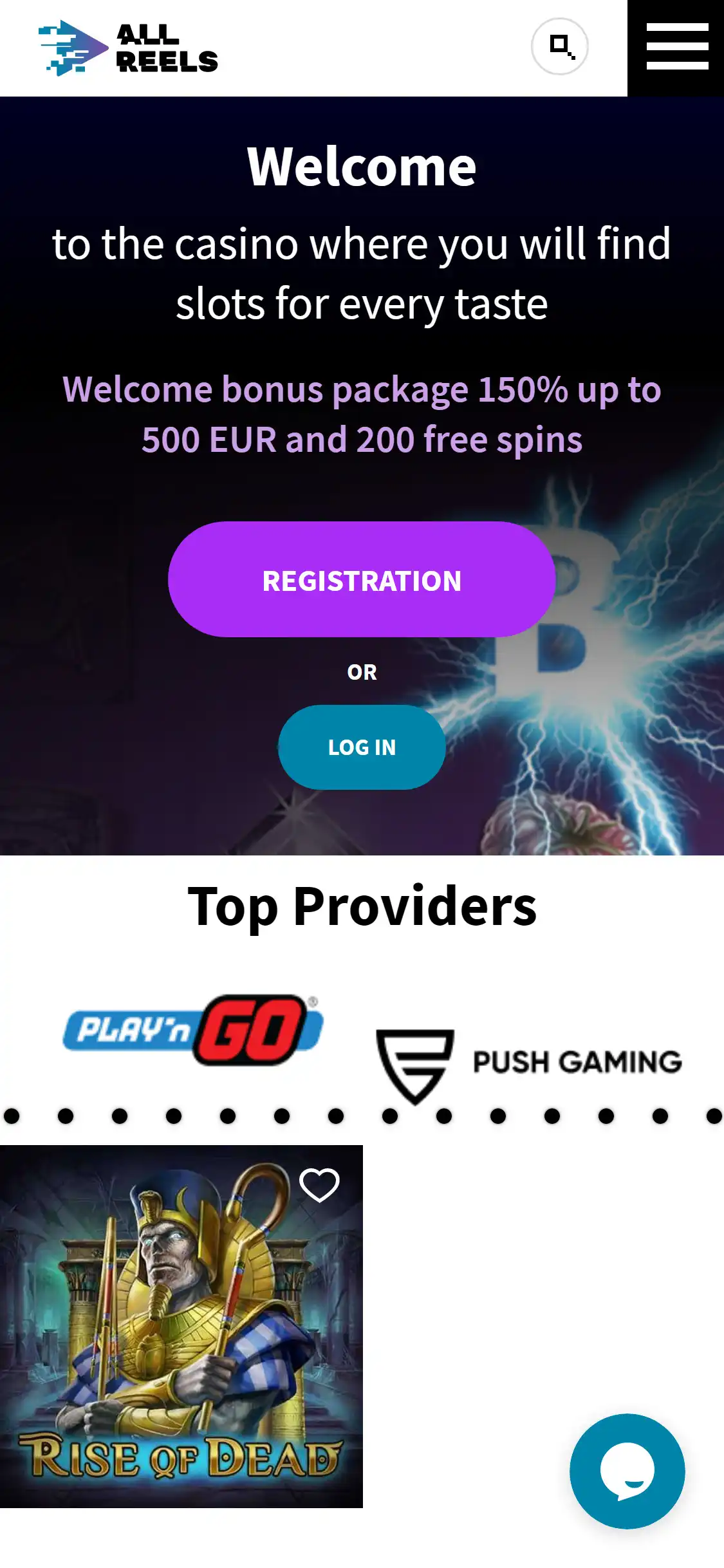 AllReels Casino Mobile Login Review