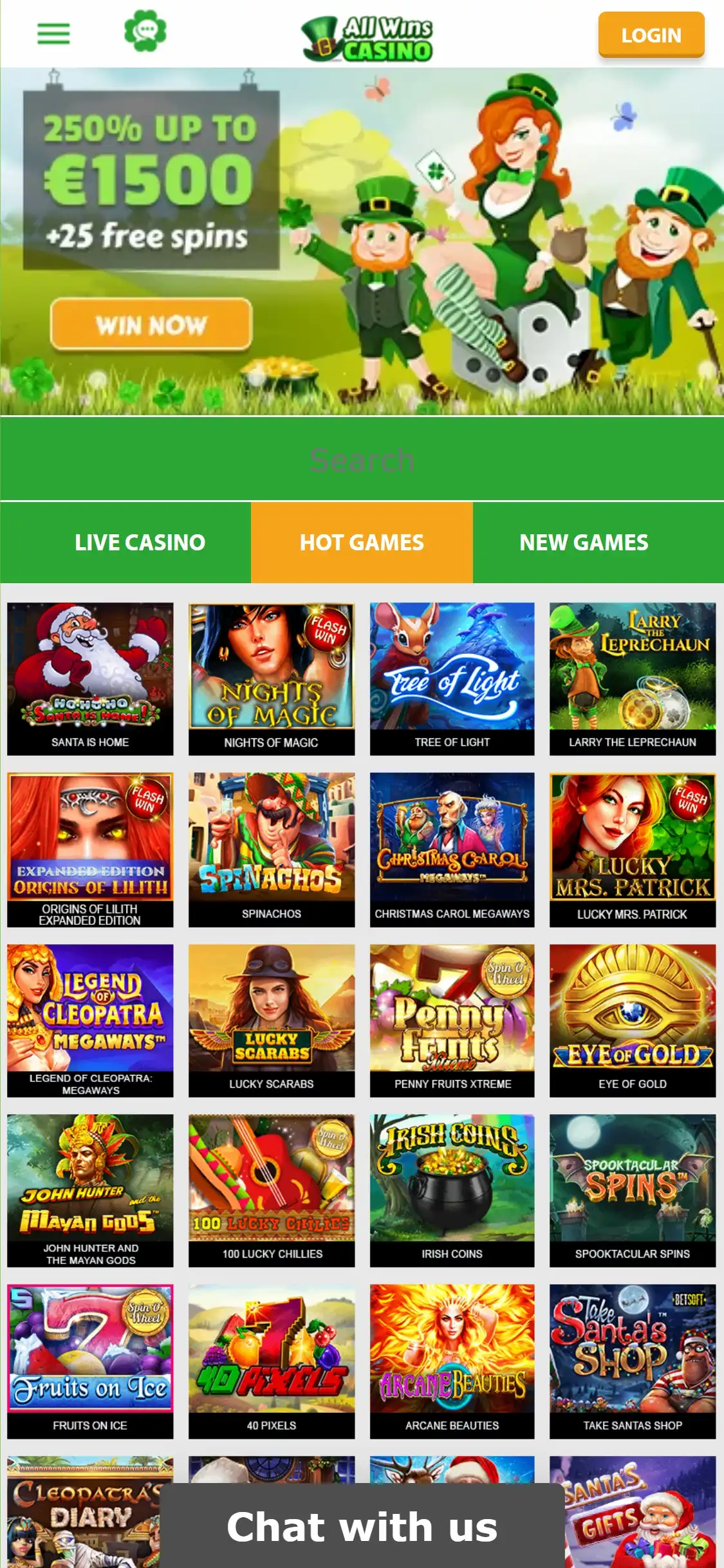 Allwins Casino Mobile Review