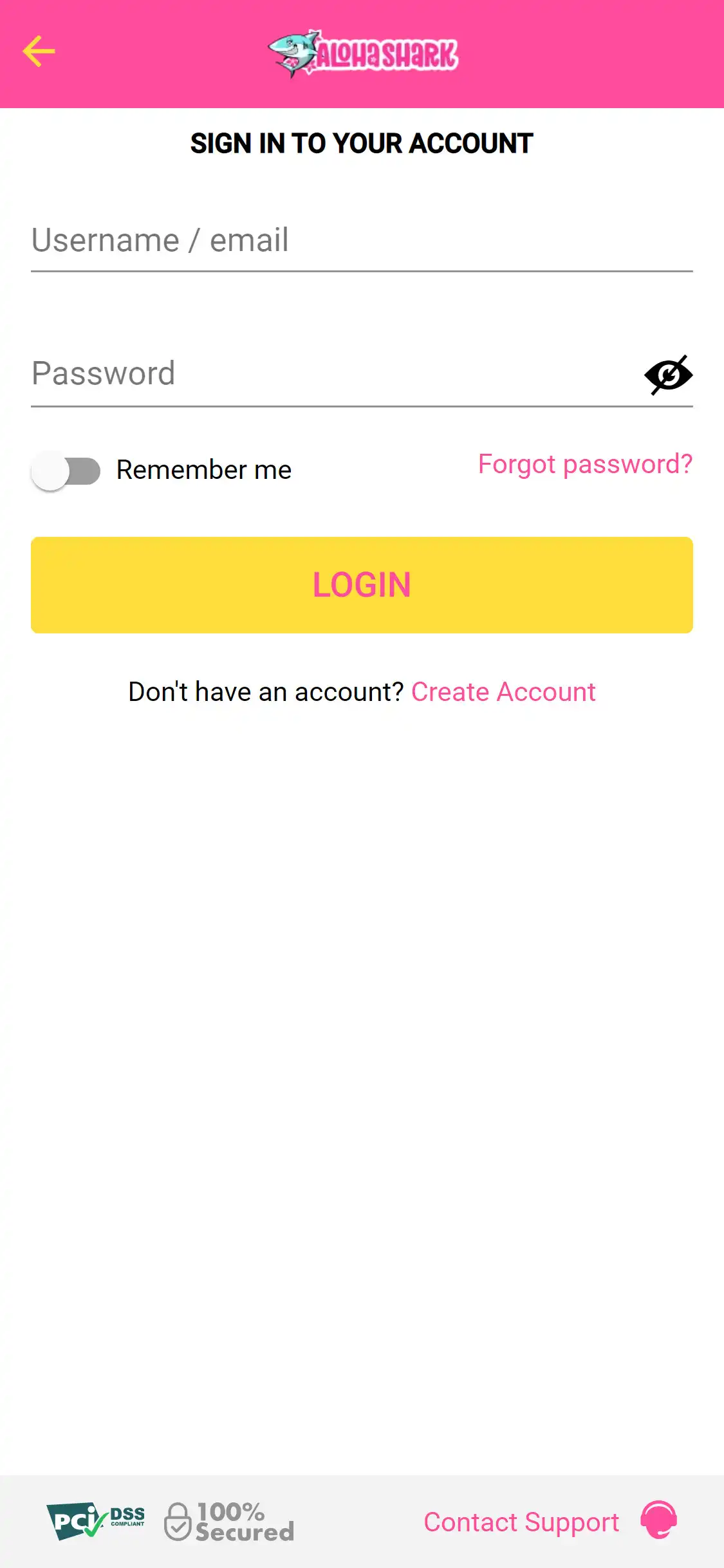 Aloha Shark Casino Mobile Login Review