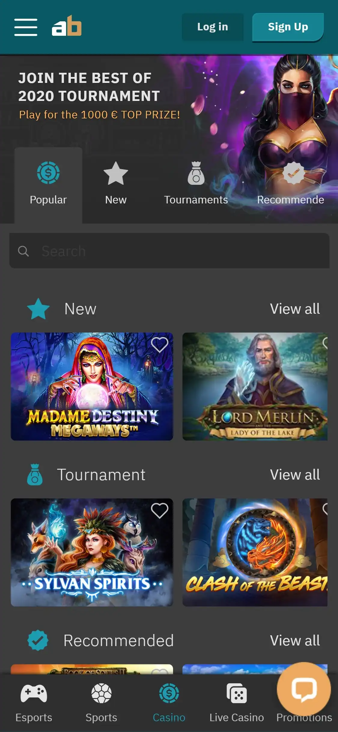 Arcanebet Casino Mobile Review