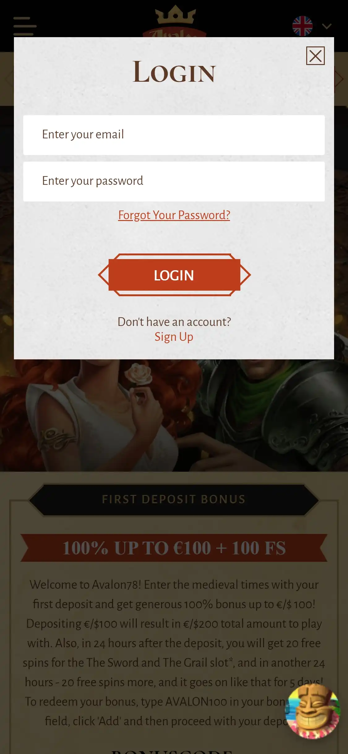 Avalon78 Mobile Login Review