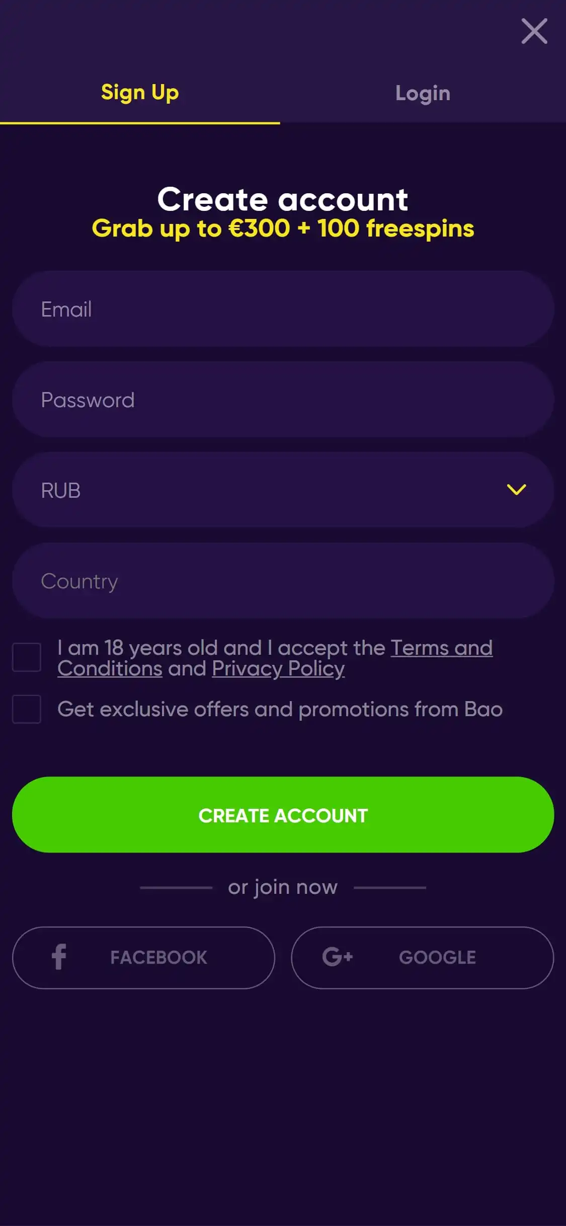 BAO Casino Mobile Login Review