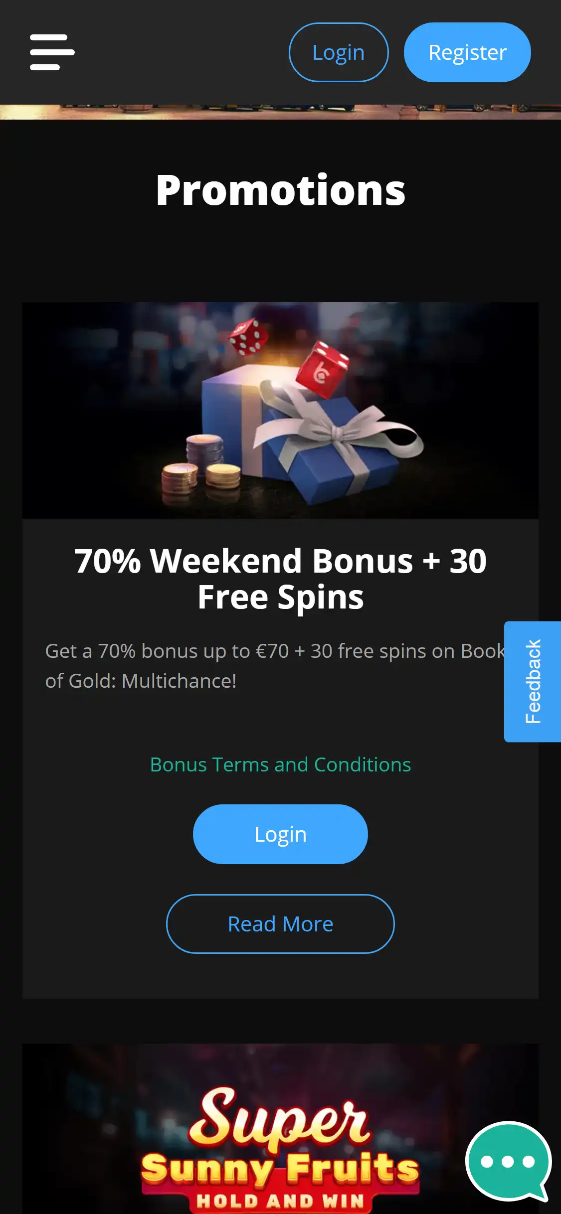 bCasino Mobile No Deposit Bonus Review