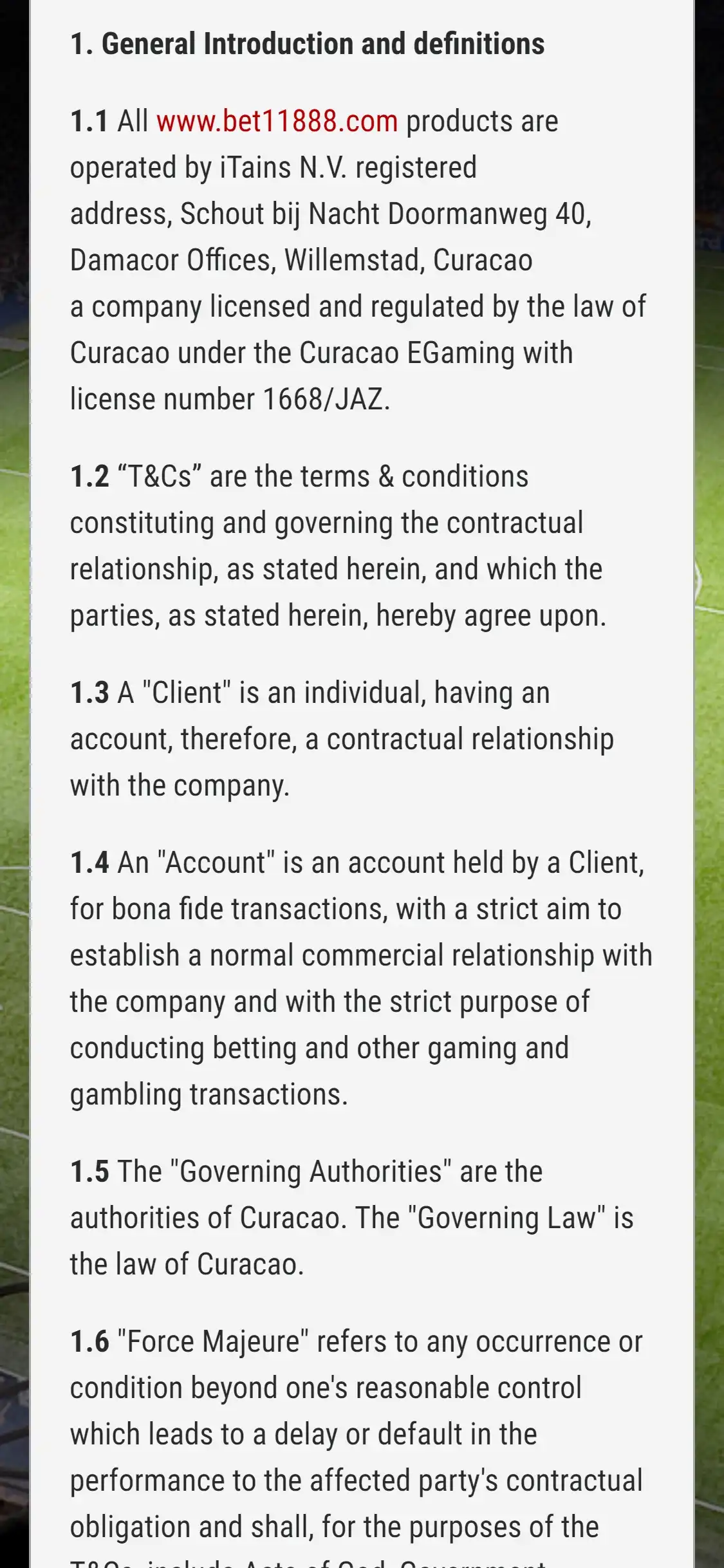 Bet11888 Casino Mobile Support Review
