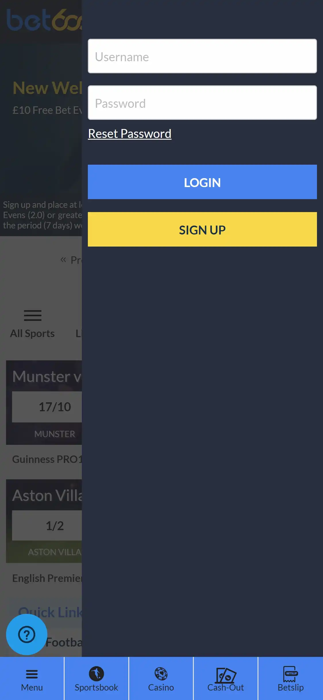 Bet 600 Casino Mobile Login Review