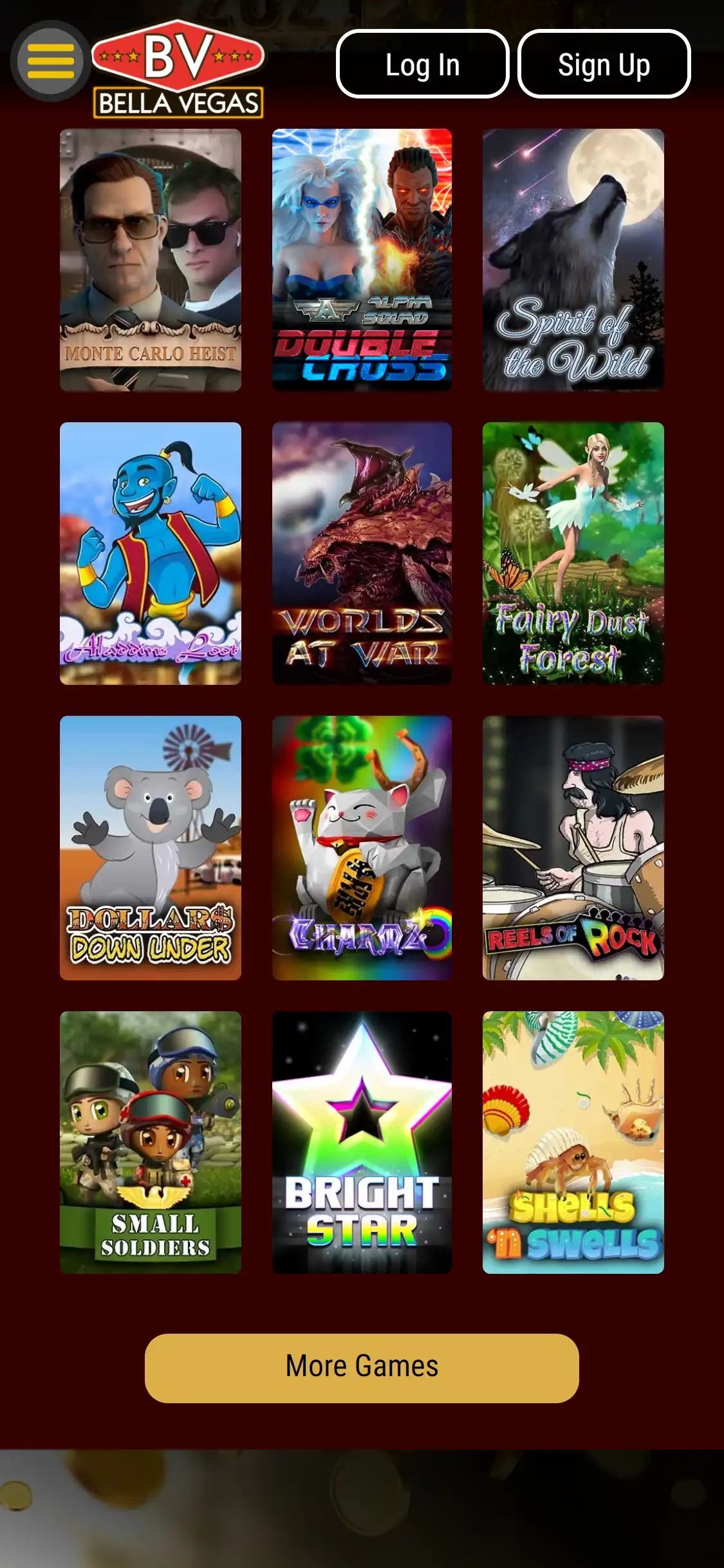 Bella Vegas Casino Mobile Games Review
