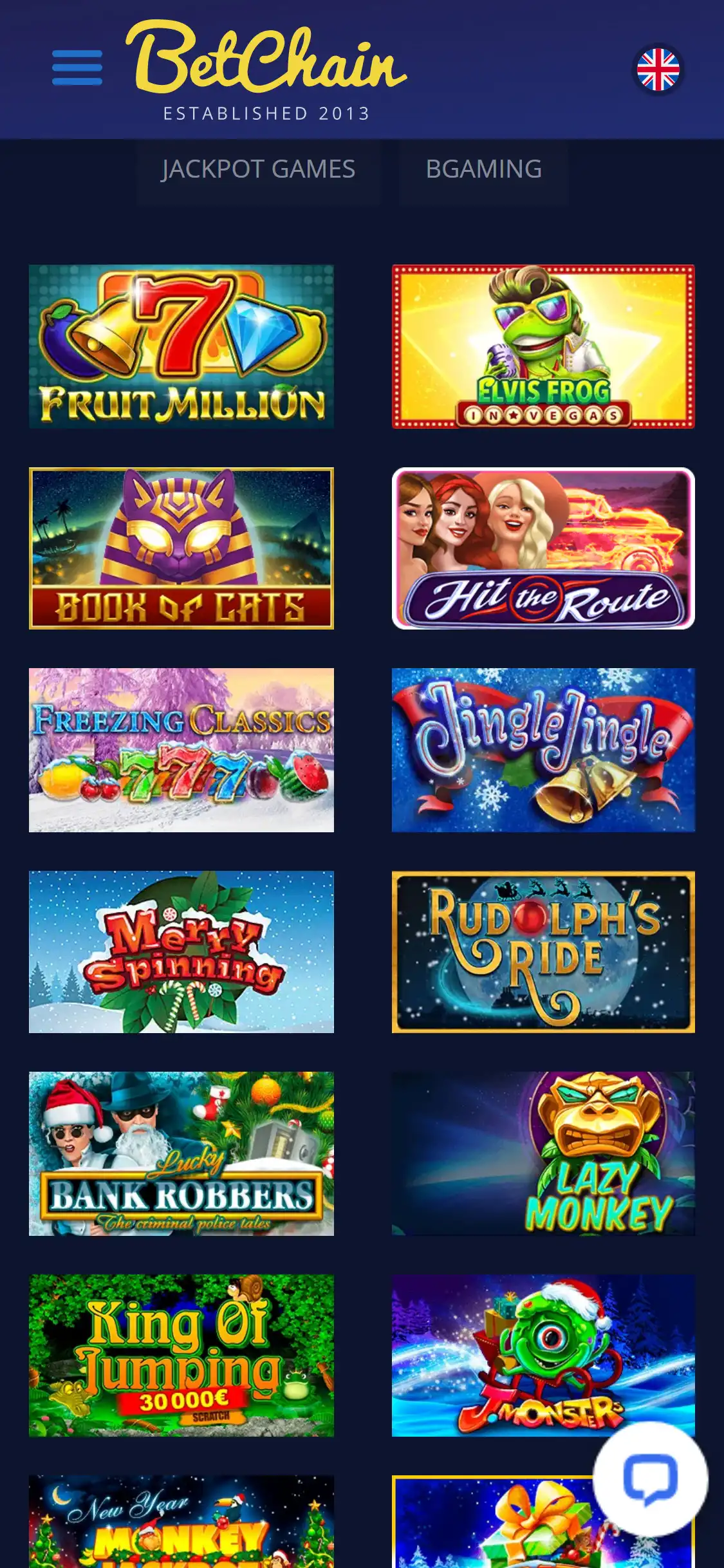 BetChain Casino Mobile Games Review