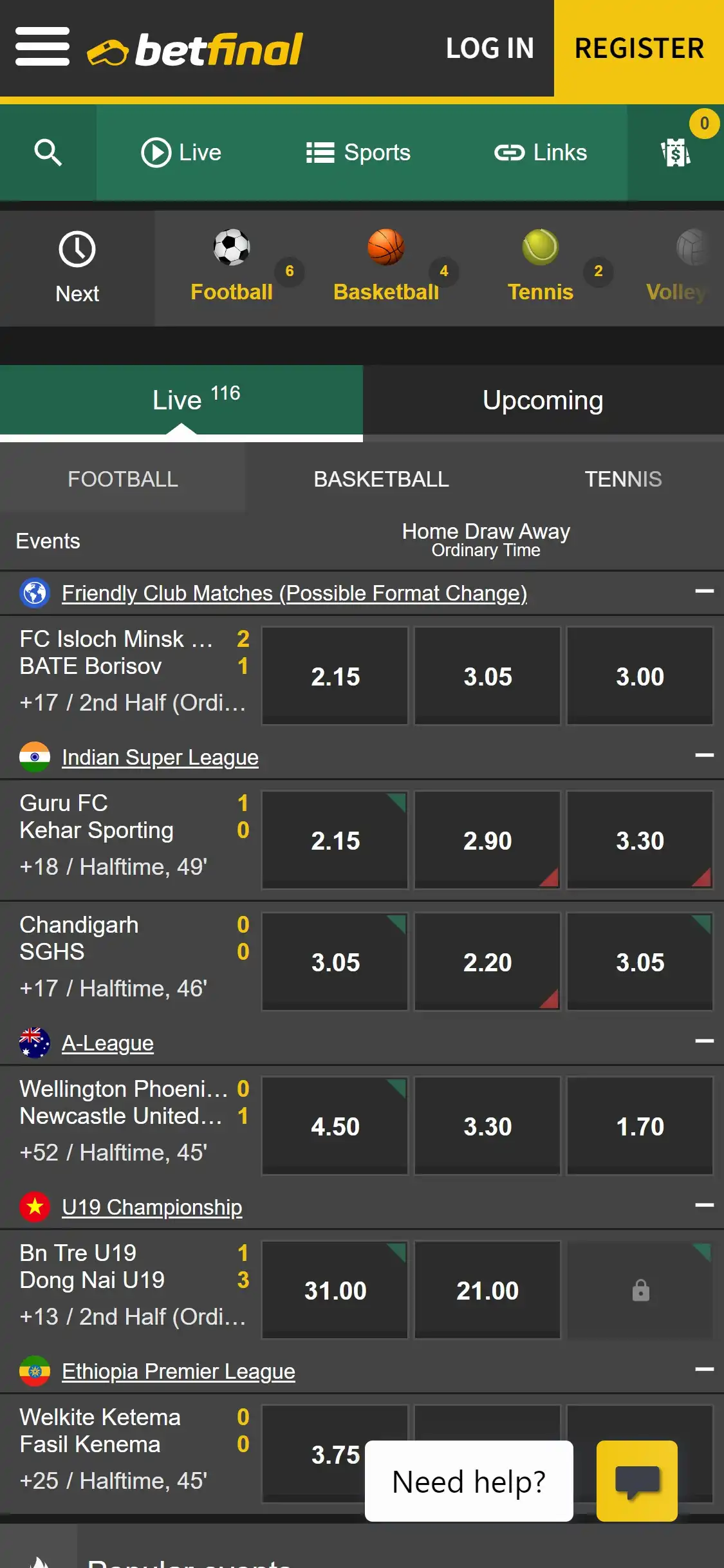 Betfinal Casino Mobile Review