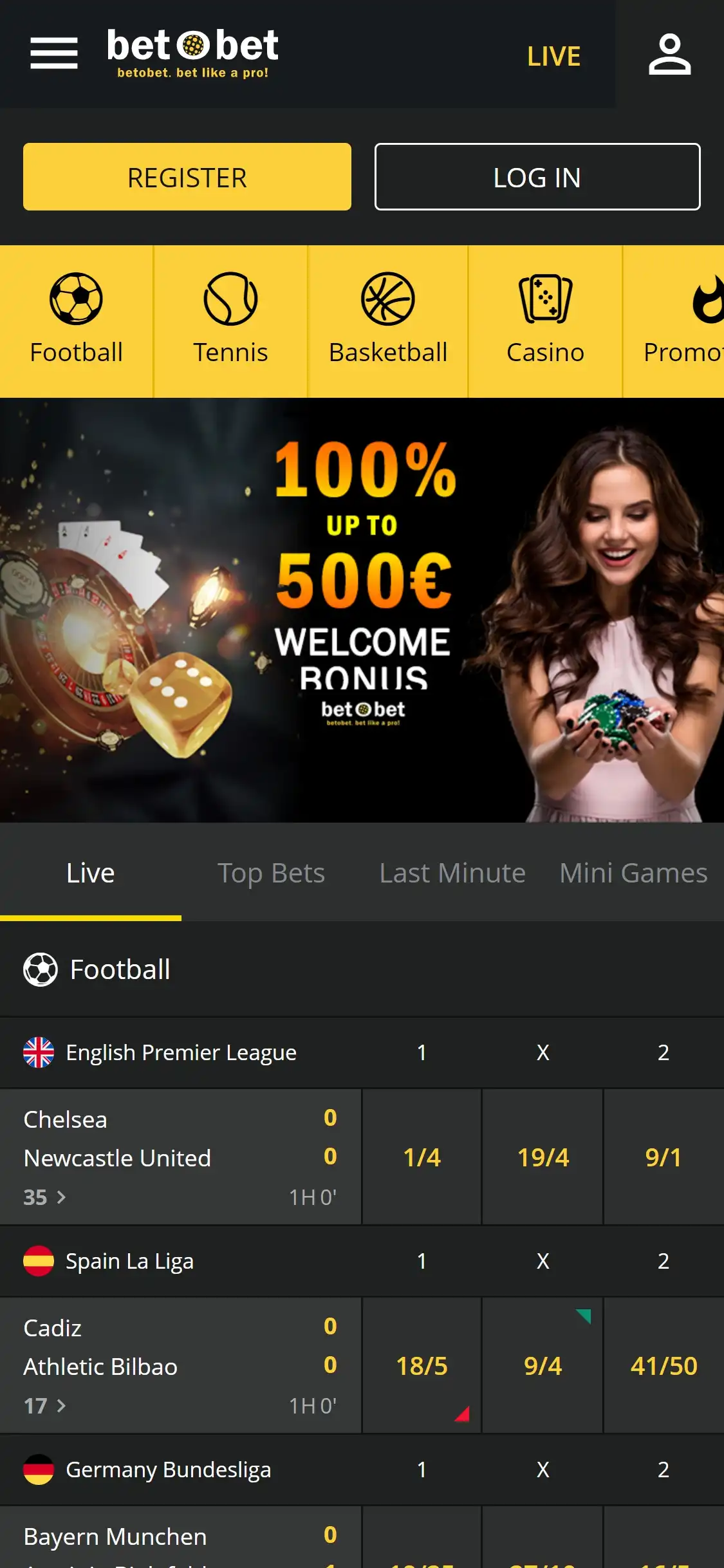 Bet O Bet Casino Mobile Review