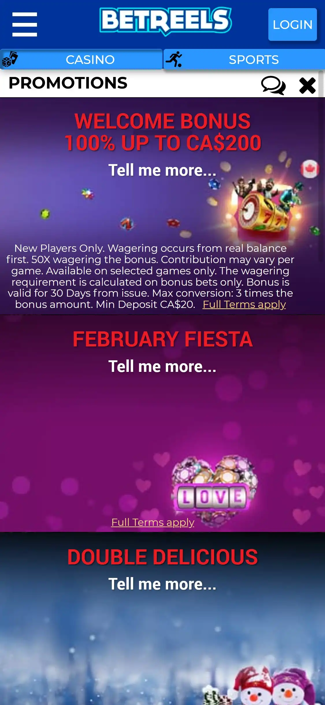 Betreels Casino Mobile No Deposit Bonus Review
