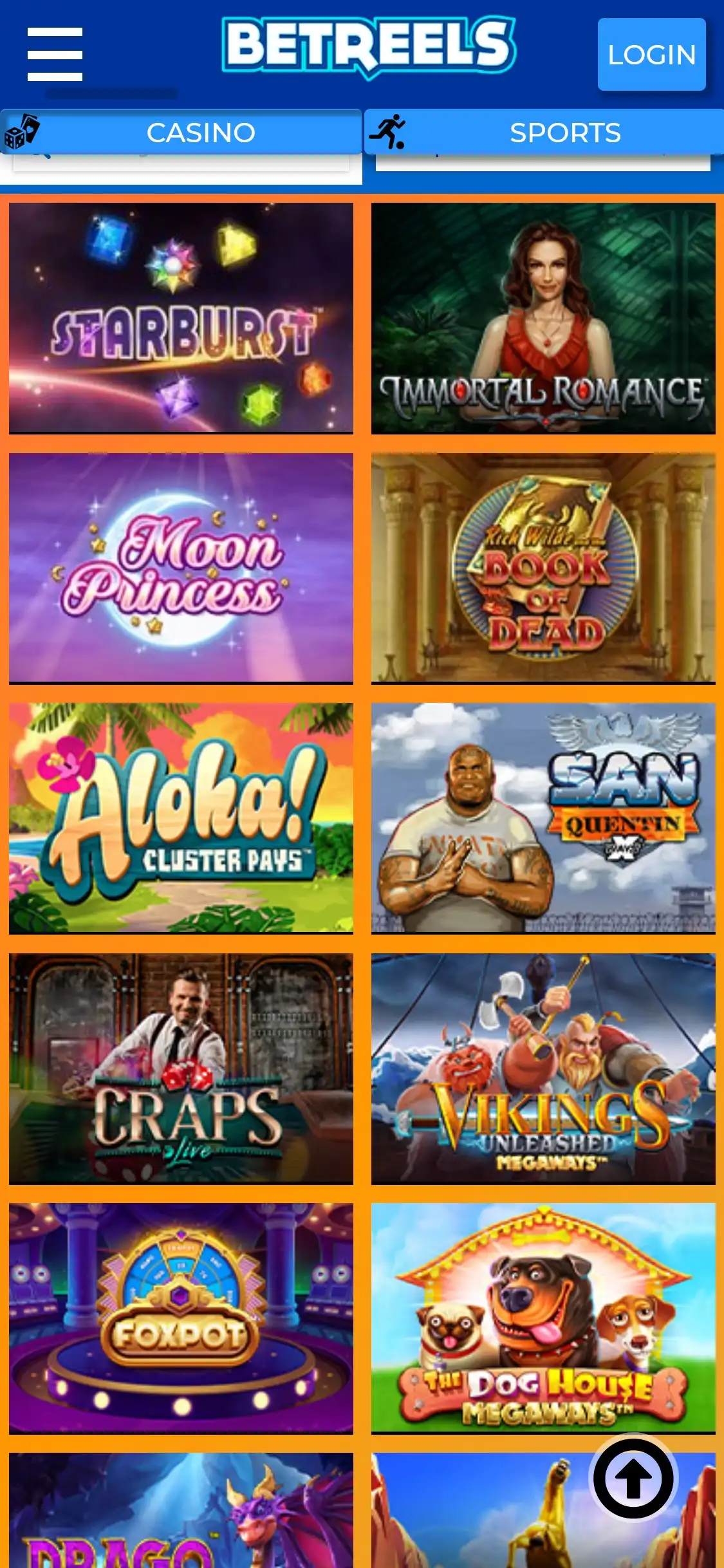 Betreels Casino Mobile Games Review