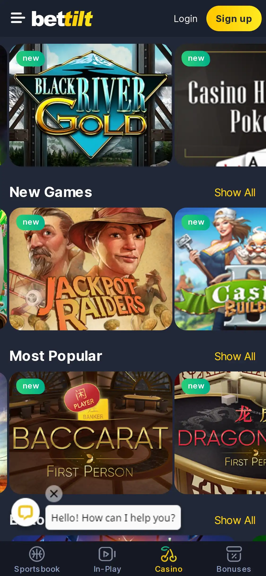 Bettilt Mobile Games Review