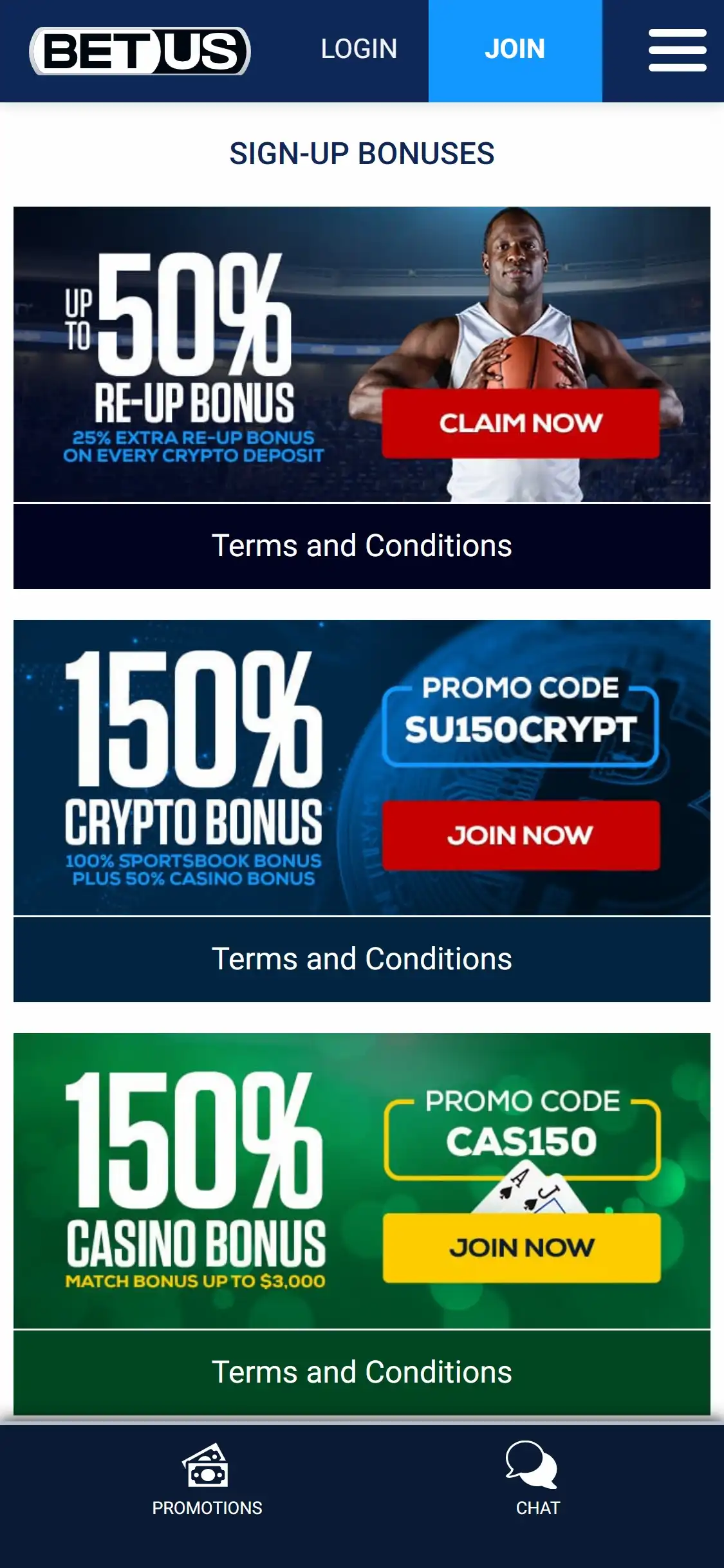 BetUS Casino Mobile No Deposit Bonus Review