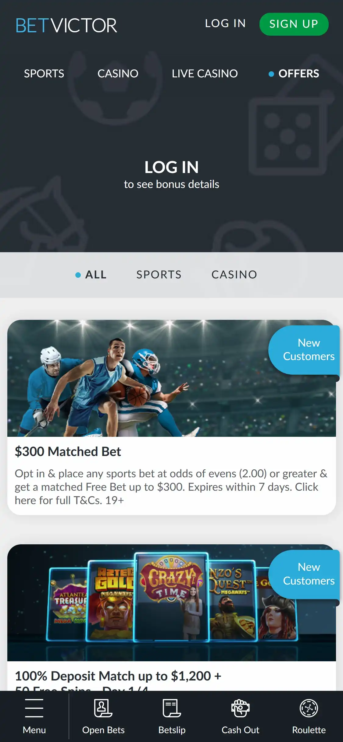 Bet Victor Casino Mobile No Deposit Bonus Review