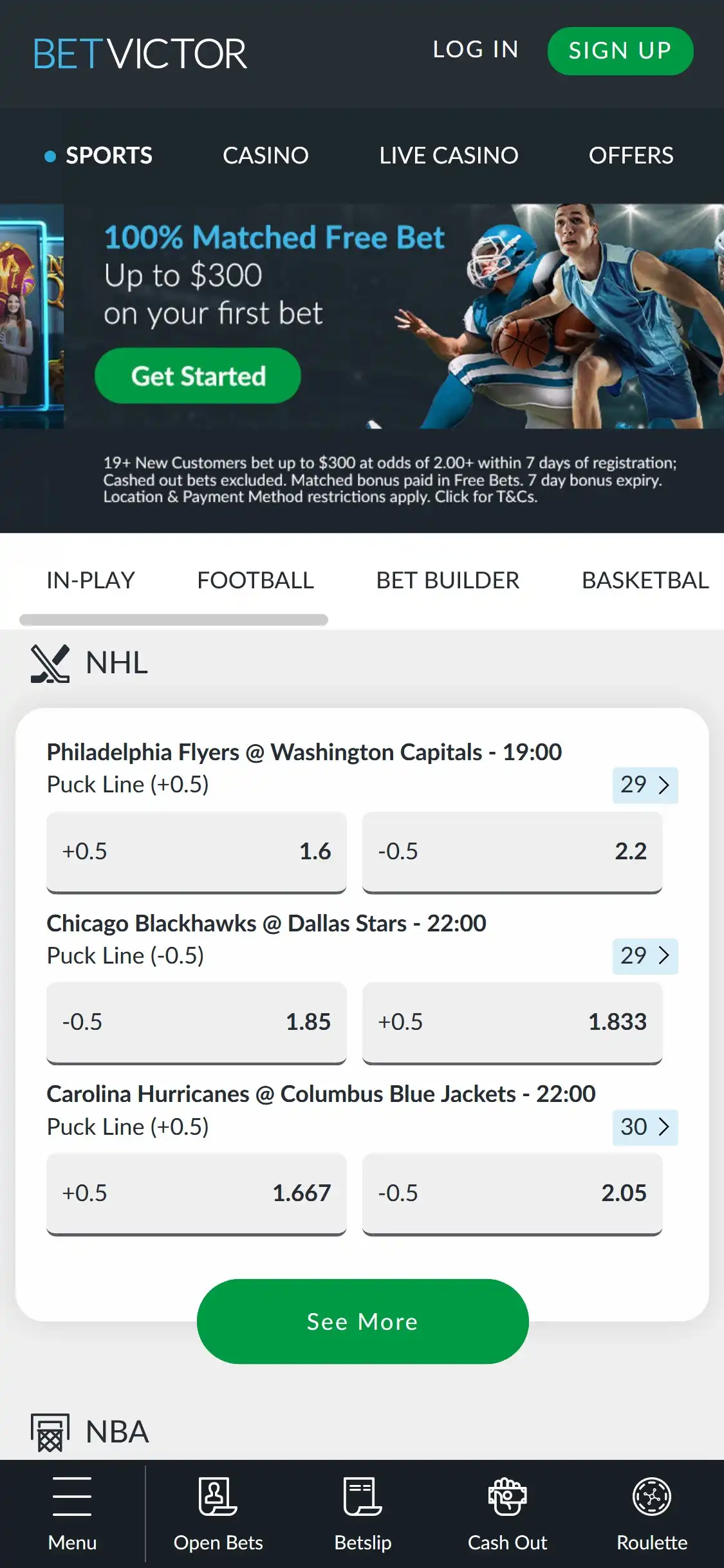 Bet Victor Casino Mobile Review