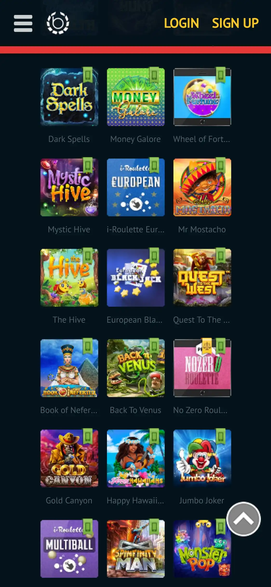Bet Voyager Casino Mobile Games Review