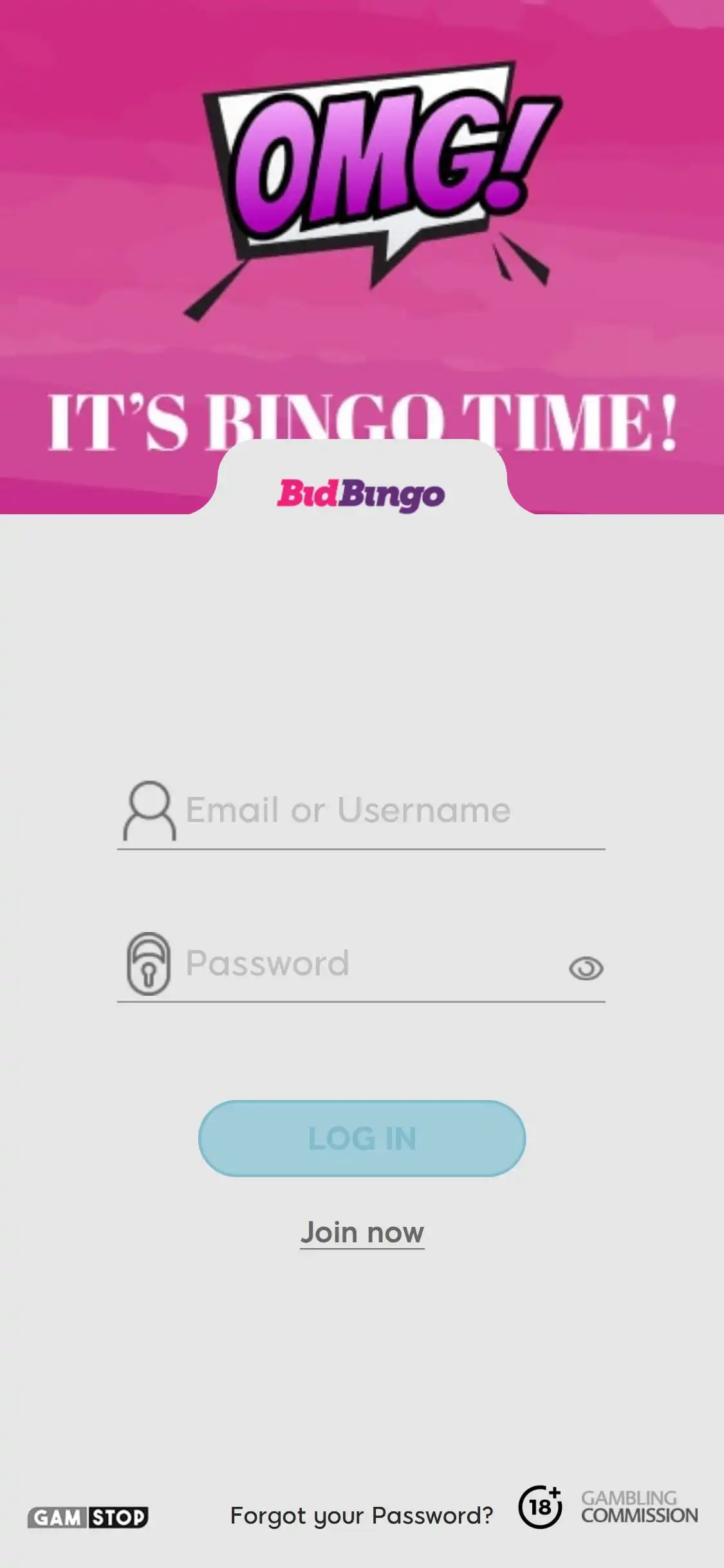Bid Bingo Casino Mobile Login Review