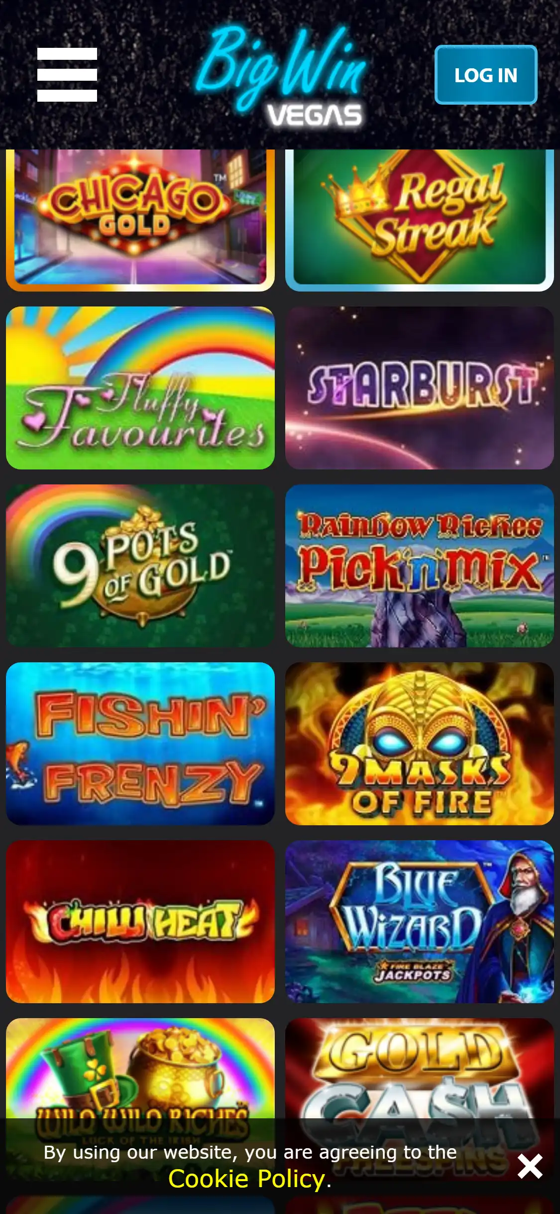 Big Win Vegas Casino Mobile Games Review
