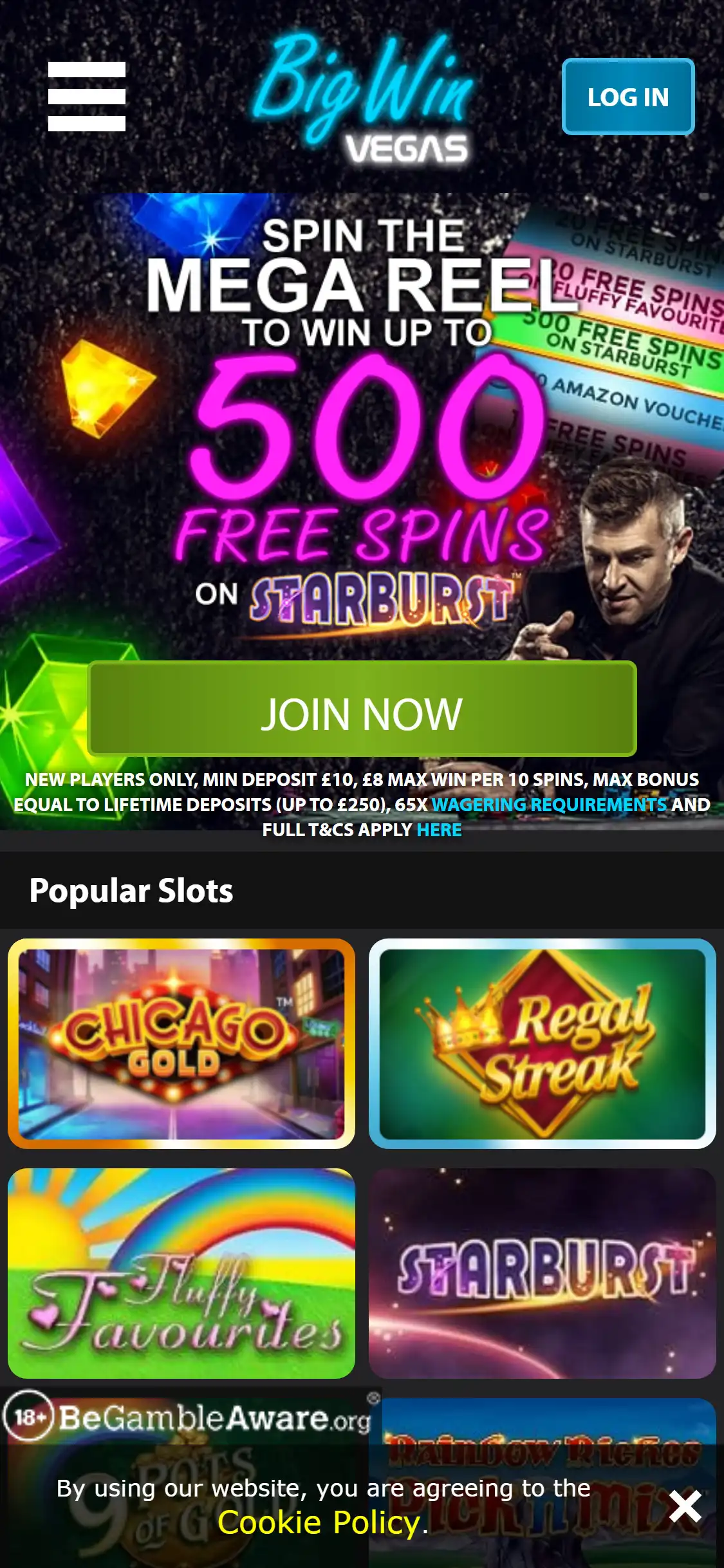 Big Win Vegas Casino Mobile Review