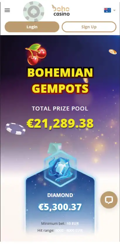 Boho Casino Mobile Games Review
