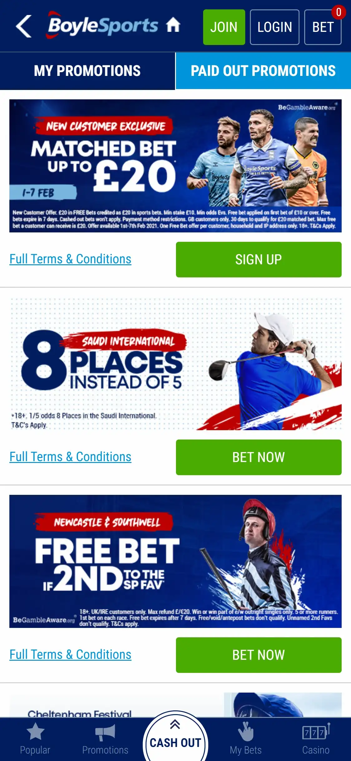 BoyleSports Casino Mobile No Deposit Bonus Review