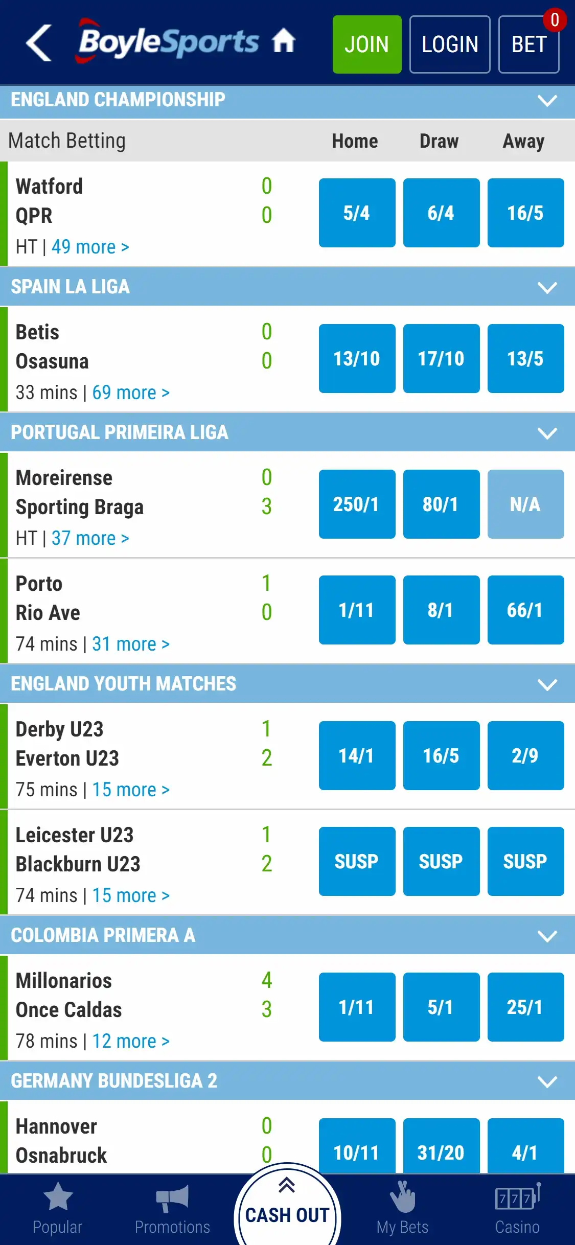 BoyleSports Casino Mobile Live Dealer Games Review