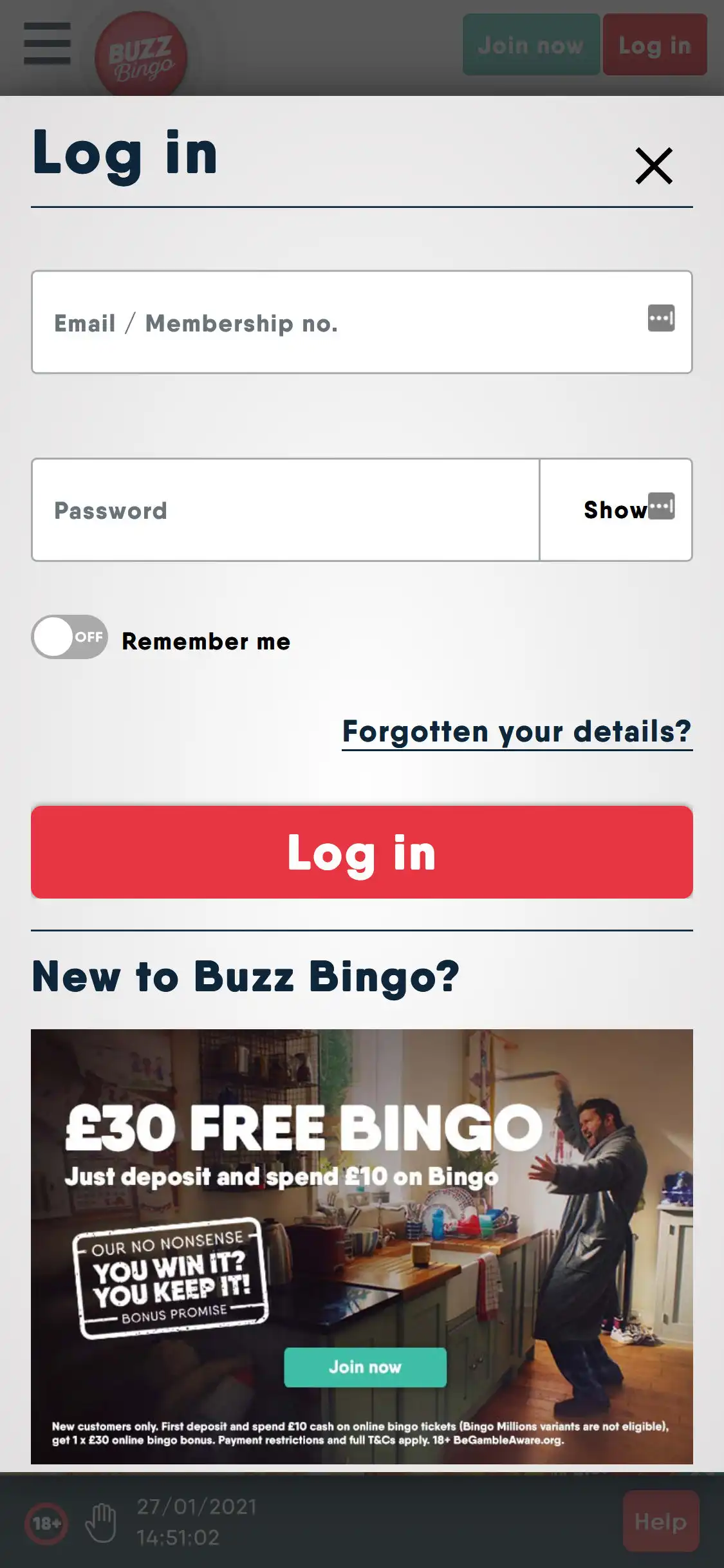 Buzz Bingo Casino Mobile Login Review