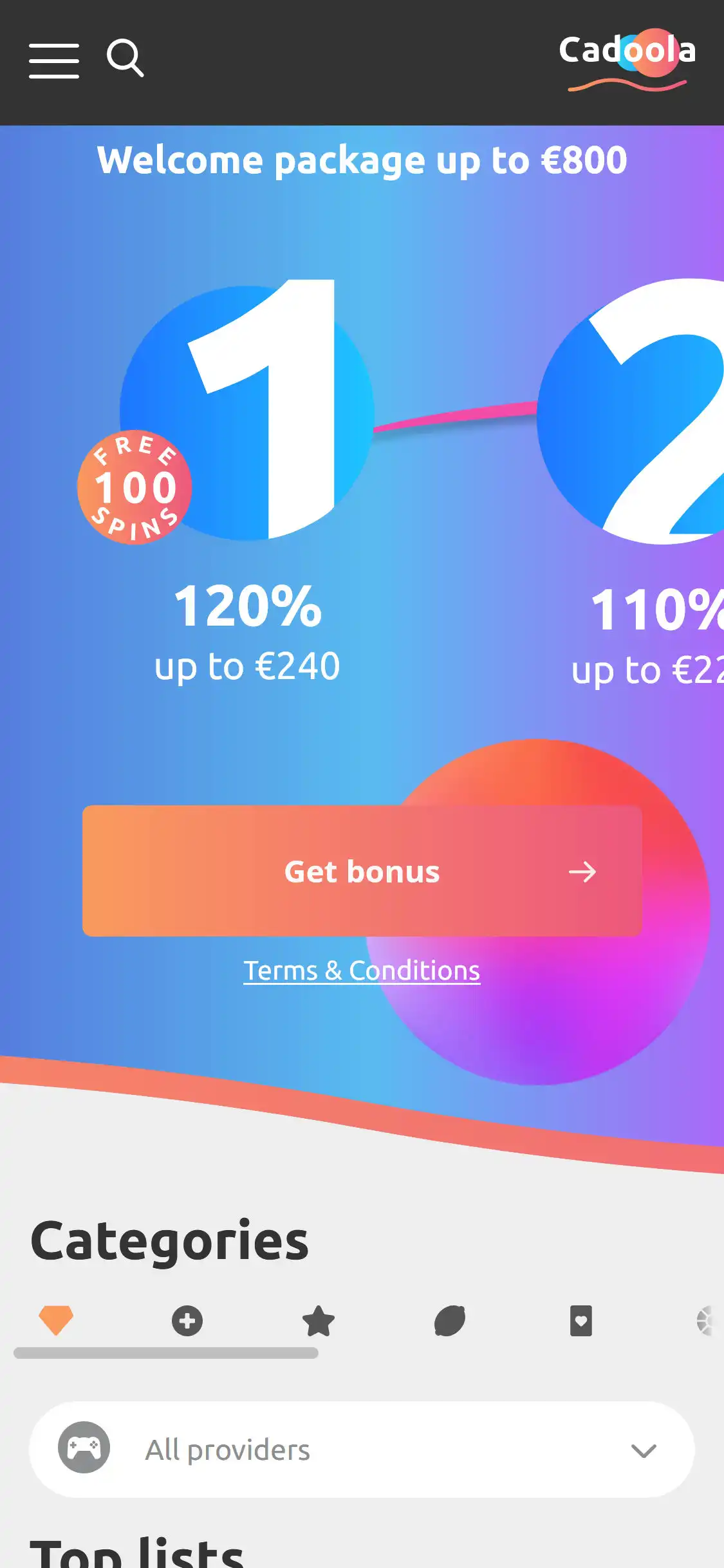 Cadoola Casino Mobile Review