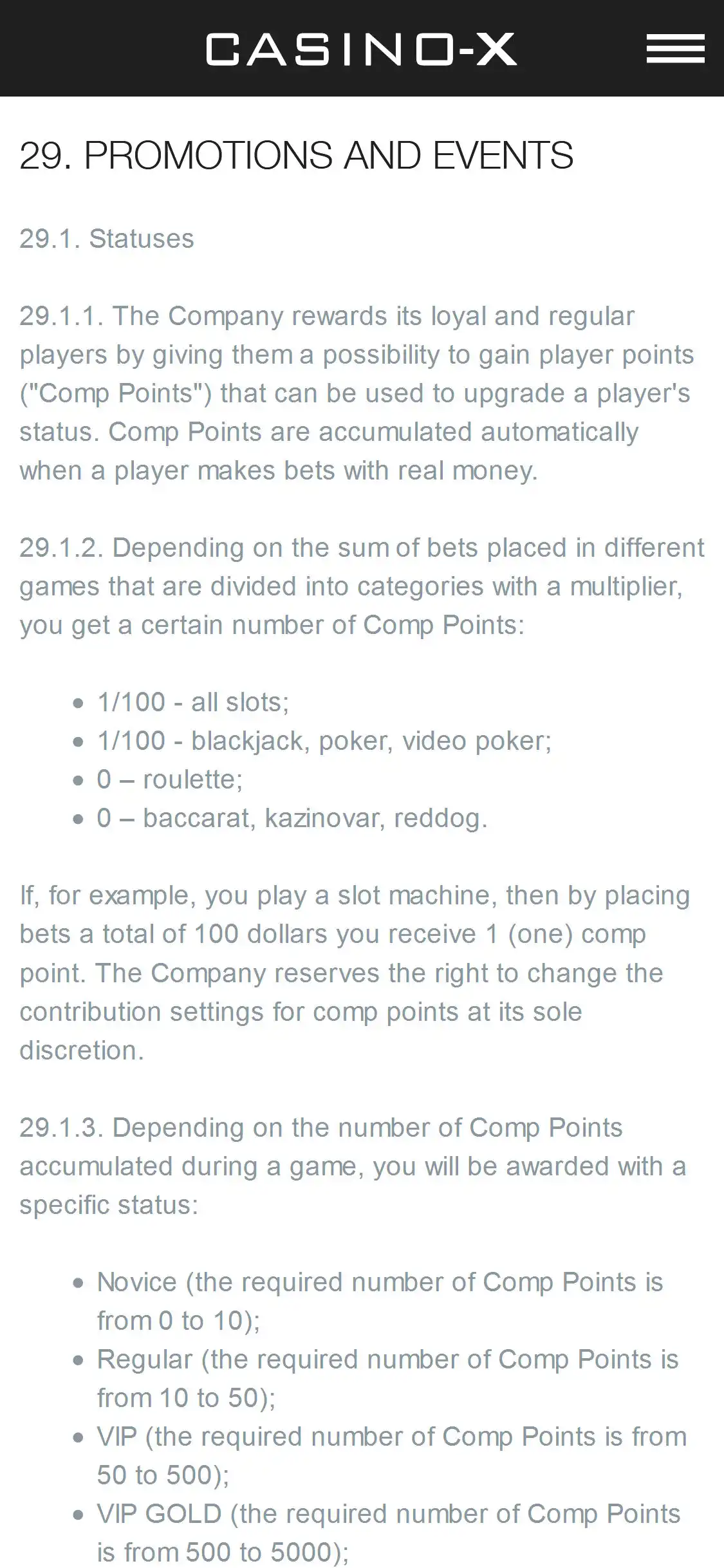 Casino X Mobile No Deposit Bonus Review