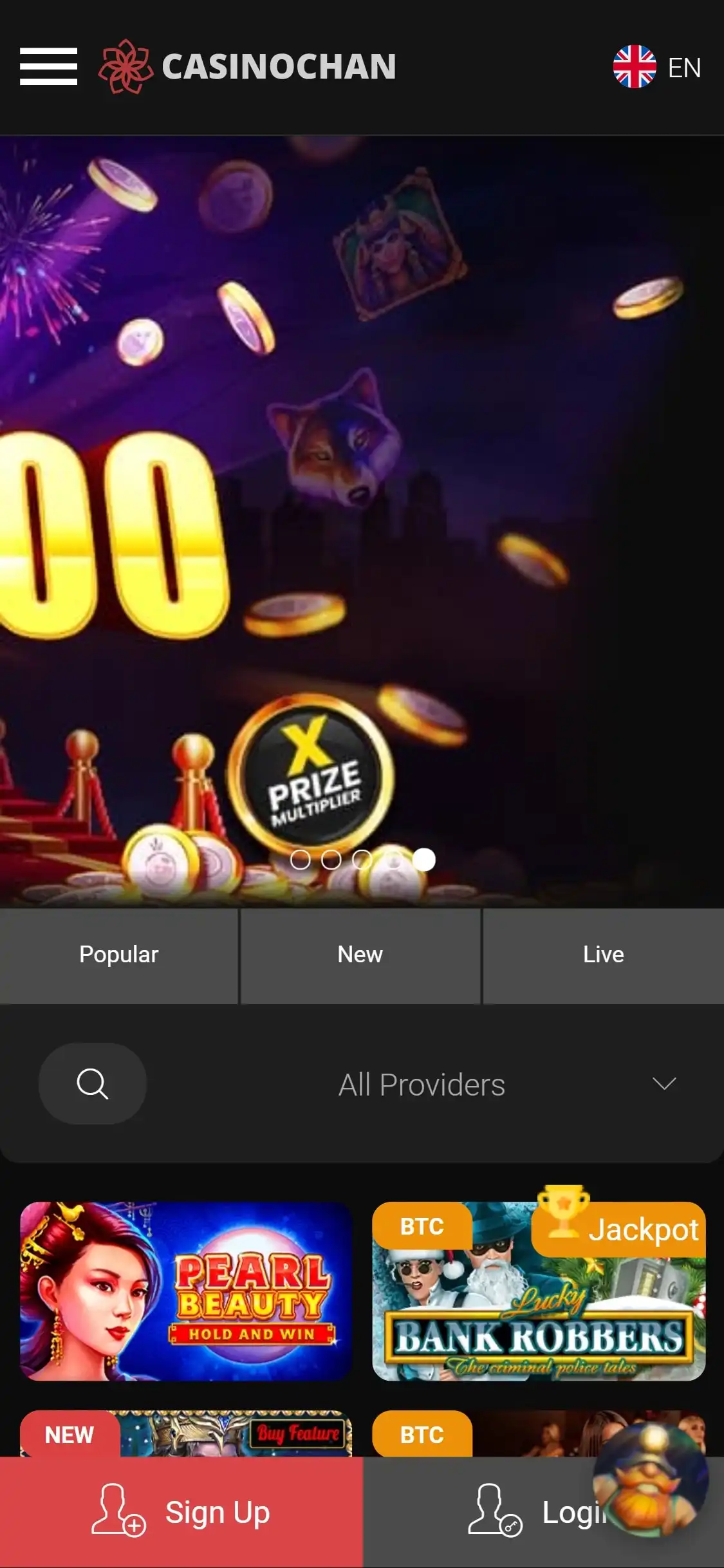 Casinochan Mobile Review