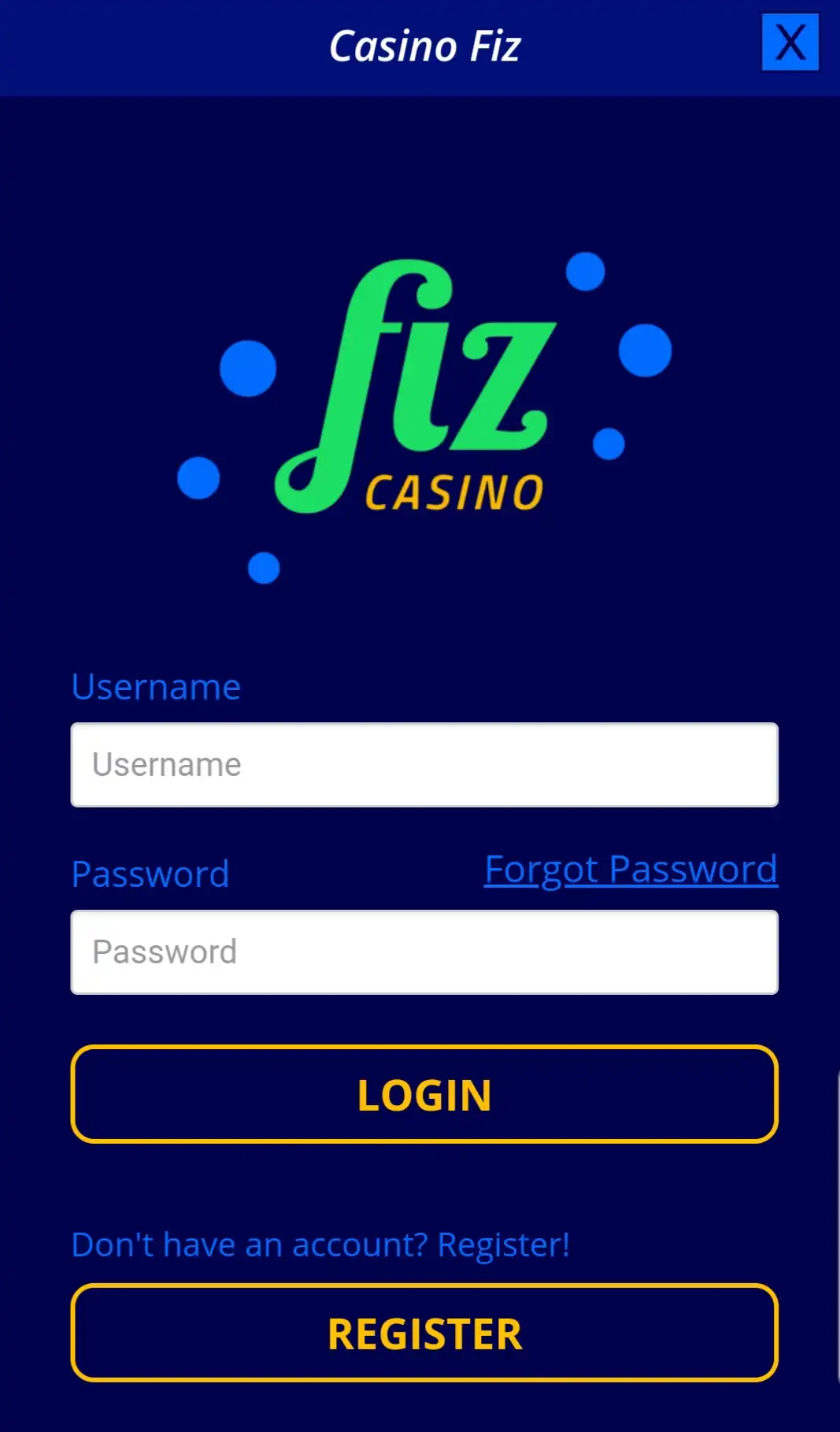 Casino Fiz Mobile Login Review