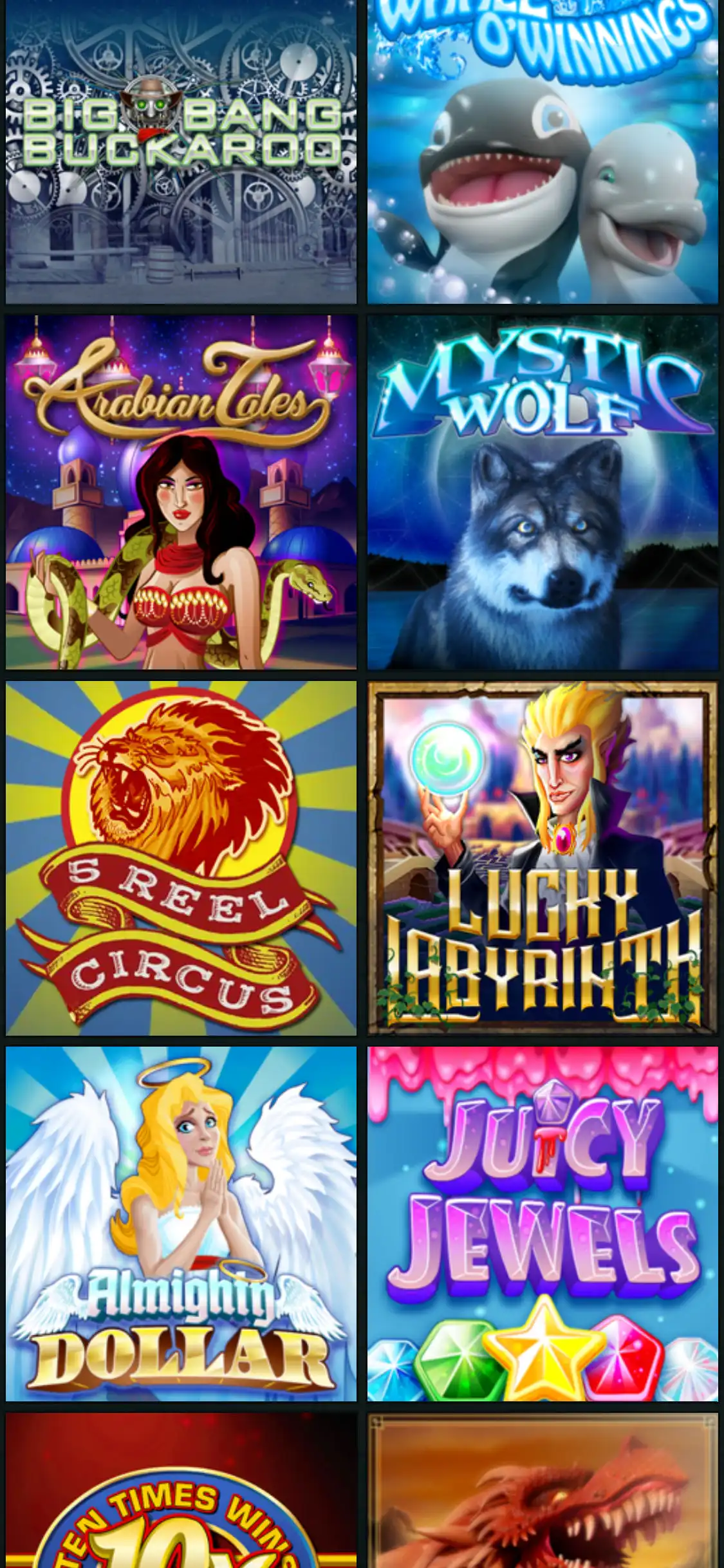 IrishLuck Casino Mobile Games Review