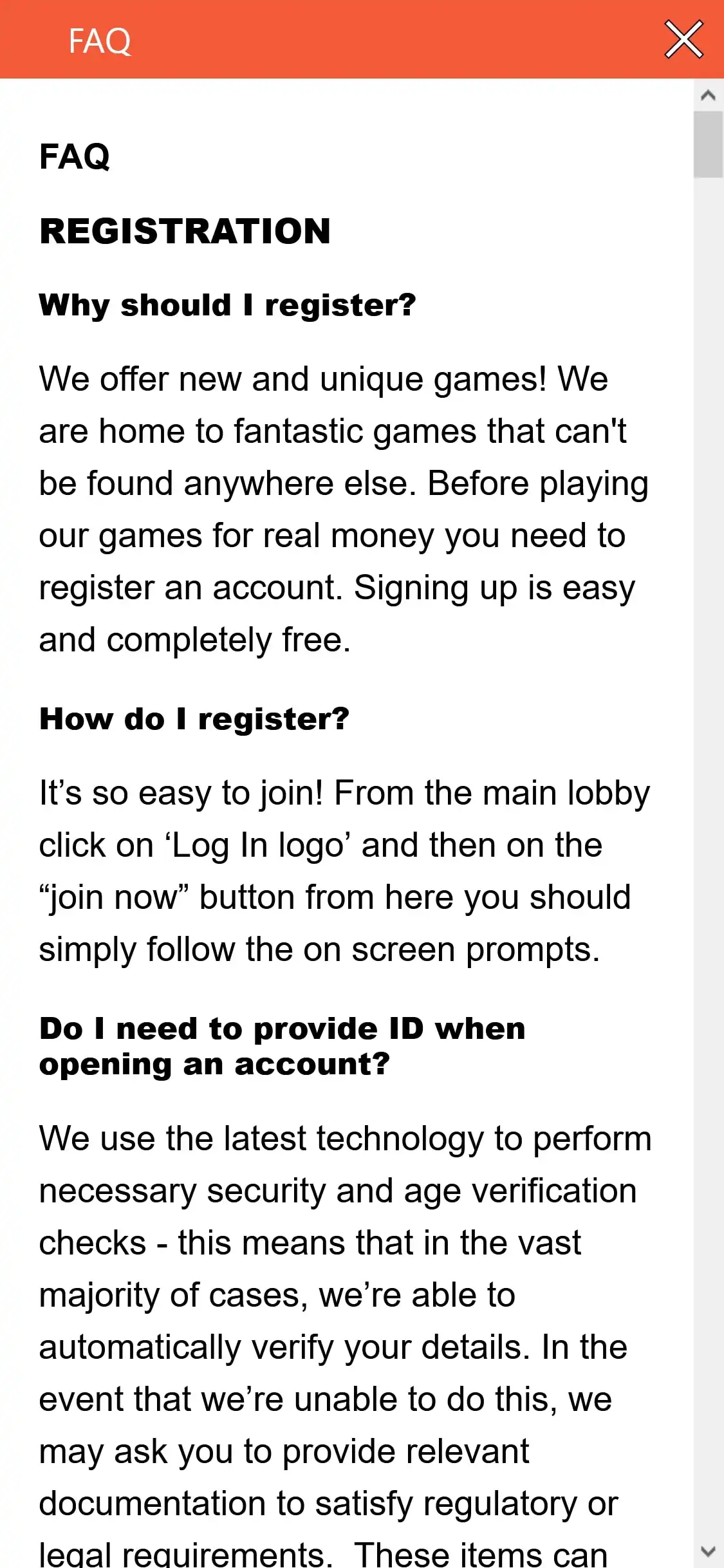 Casinoroo Mobile Support Review