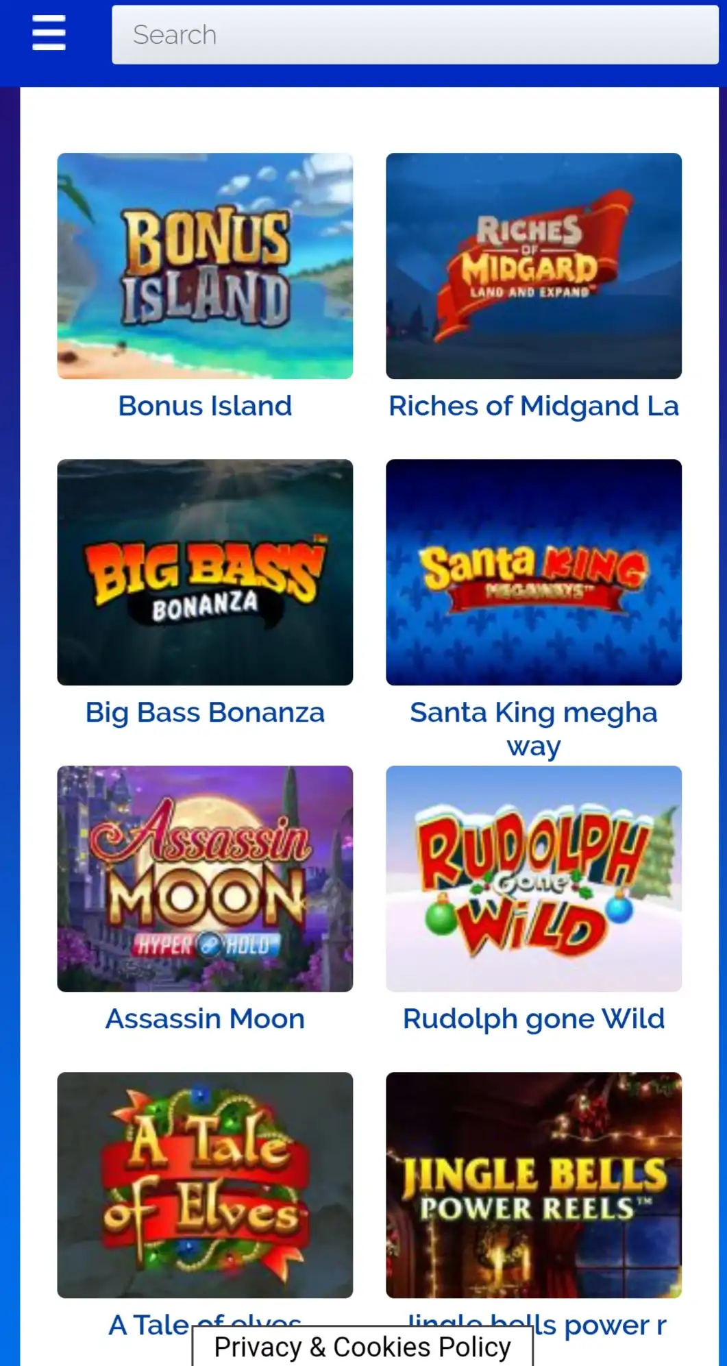 CloudCasino Mobile Games Review
