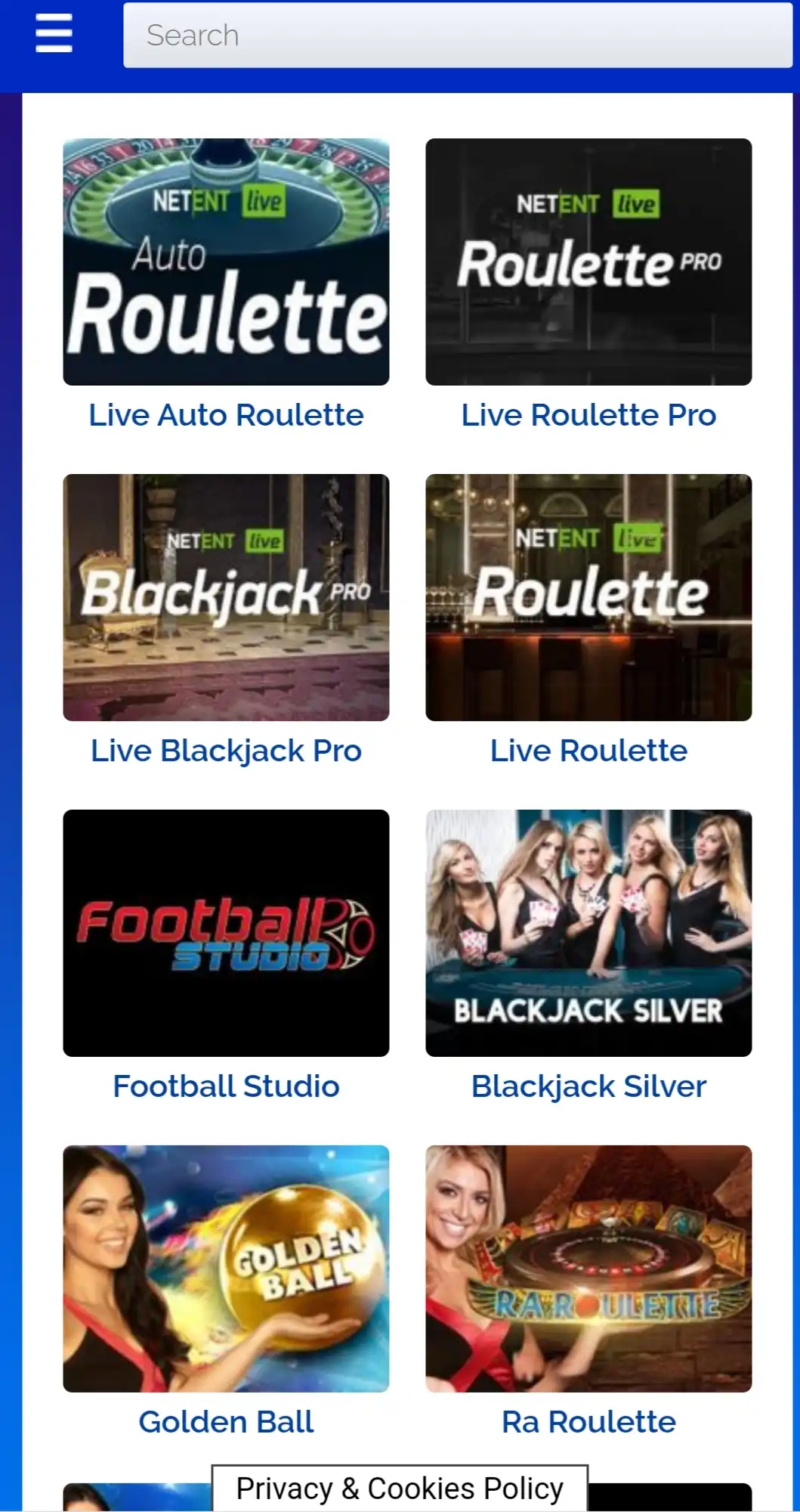 CloudCasino Mobile Live Dealer Games Review