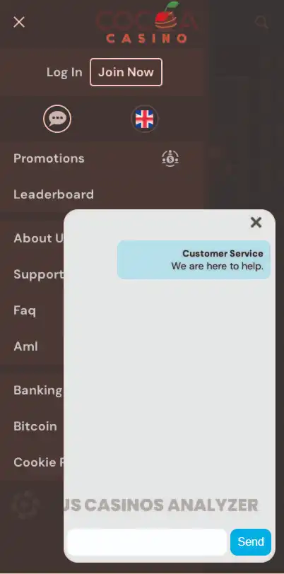 Cocoa Casino Mobile Games Review