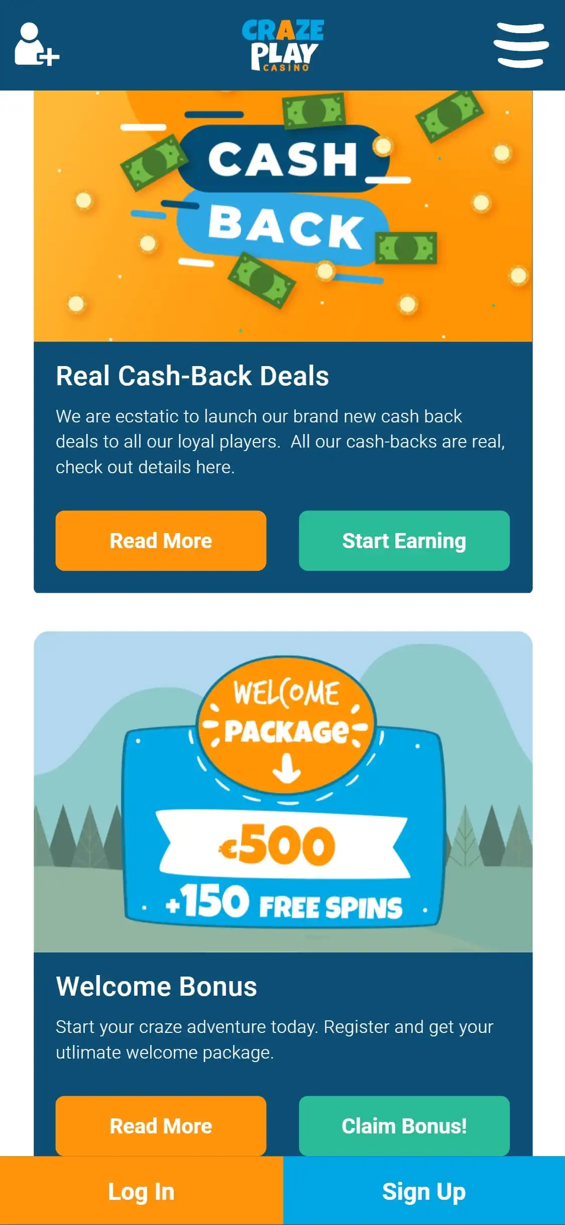 CrazePlay Casino Mobile No Deposit Bonus Review
