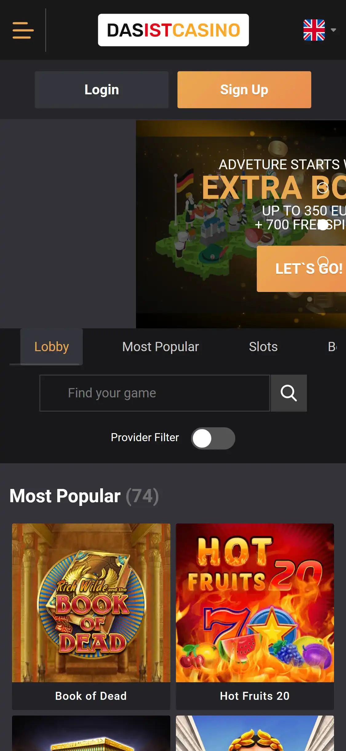 Das ist Casino Mobile Review