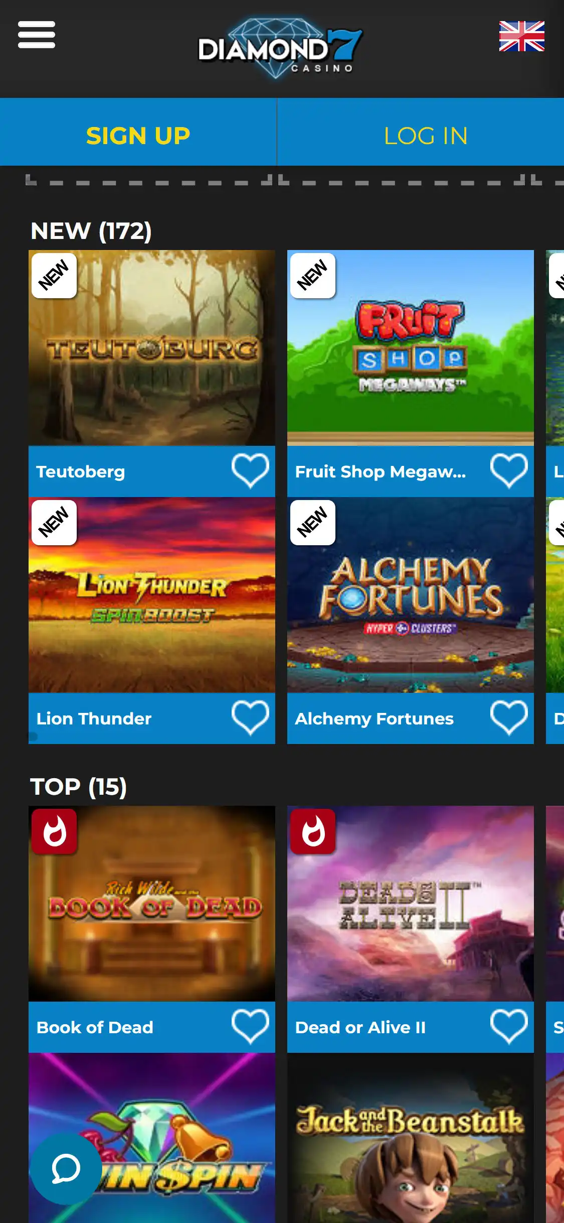 Diamond 7 Casino Mobile Games Review