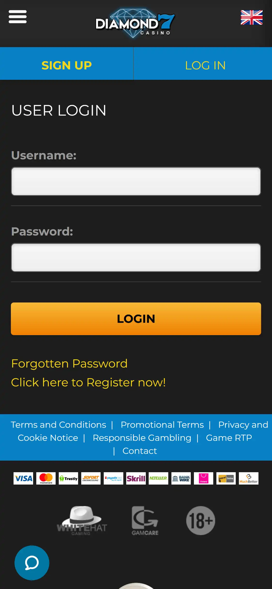 Diamond 7 Casino Mobile Login Review