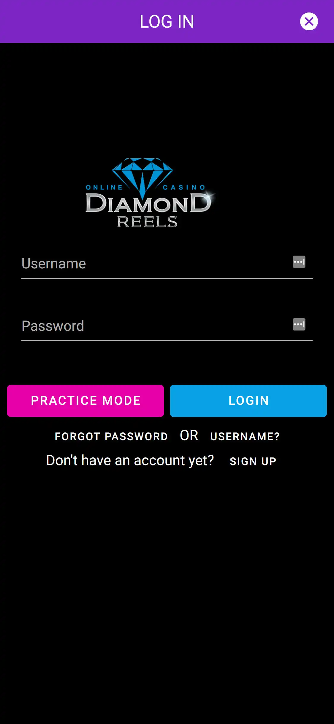Diamond Reels Casino Mobile Login Review